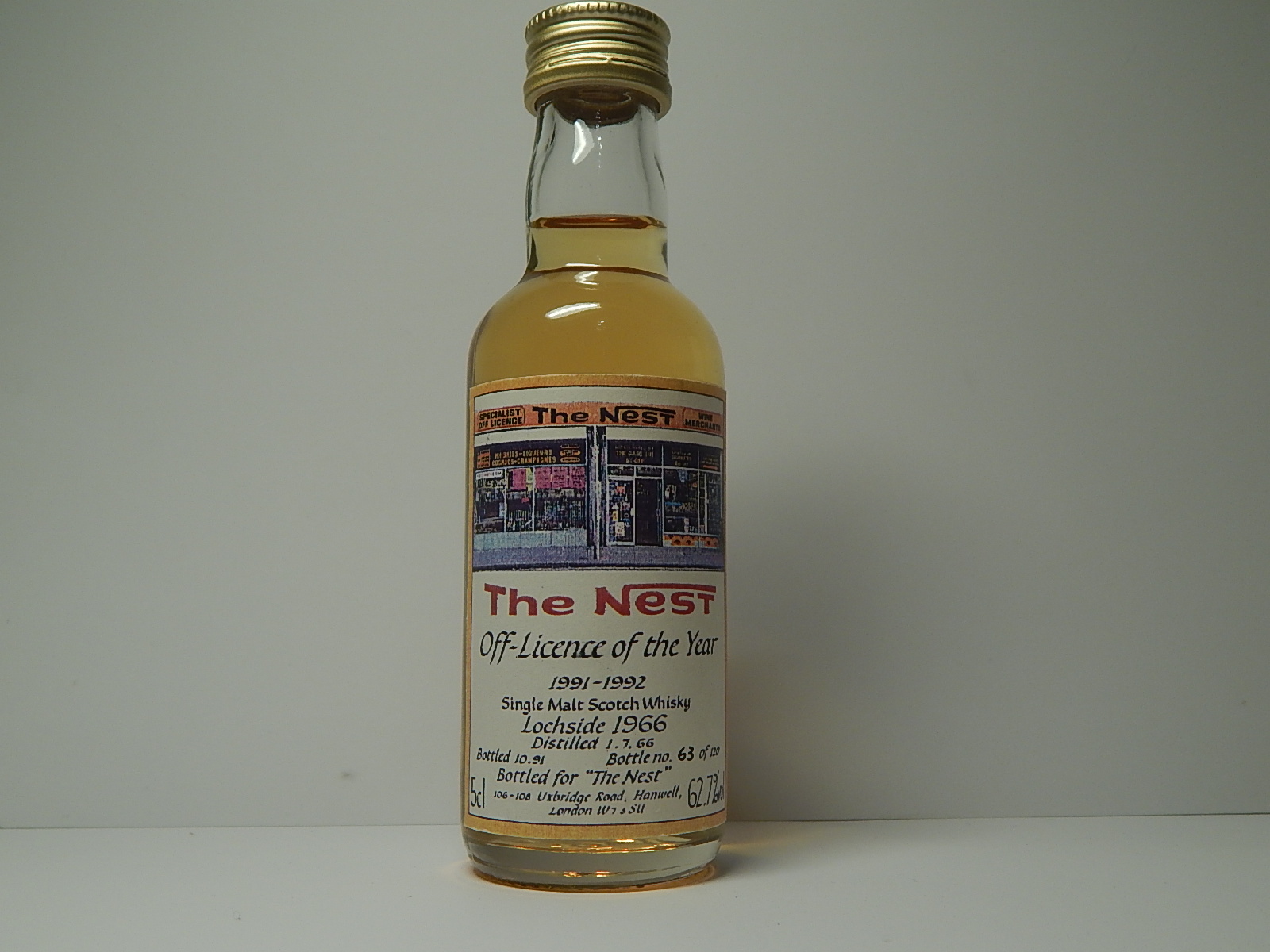 The Nest SMSW 35yo 1966-1991 5cl 62,7%vol