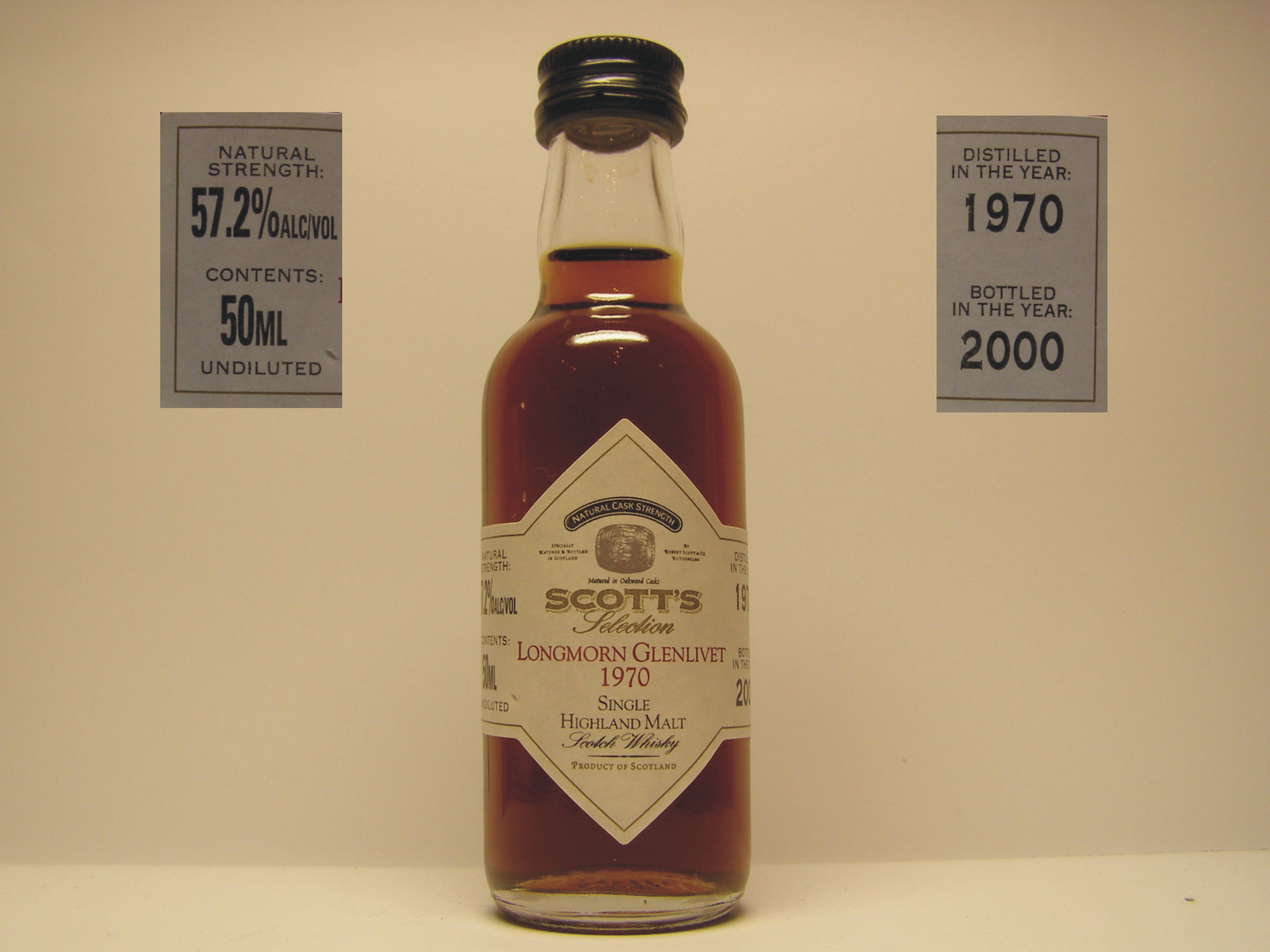 SHMSW 1970-2000 "Scott´s" 50ML 57,2%ALC/VOL