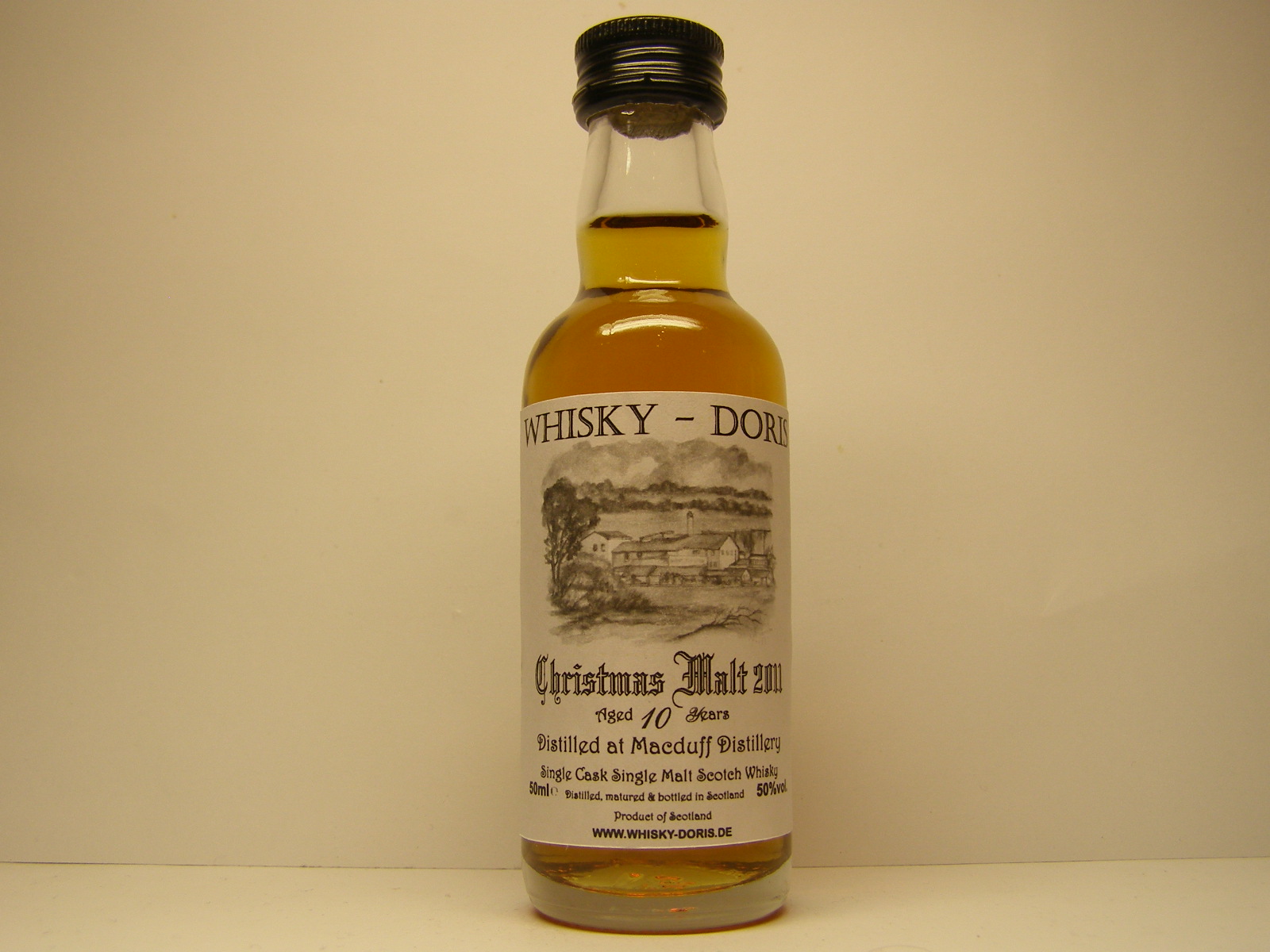 Christmas Malt 2011 SCSMSW 10yo "Whisky - Doris" 50mle 50%vol. 