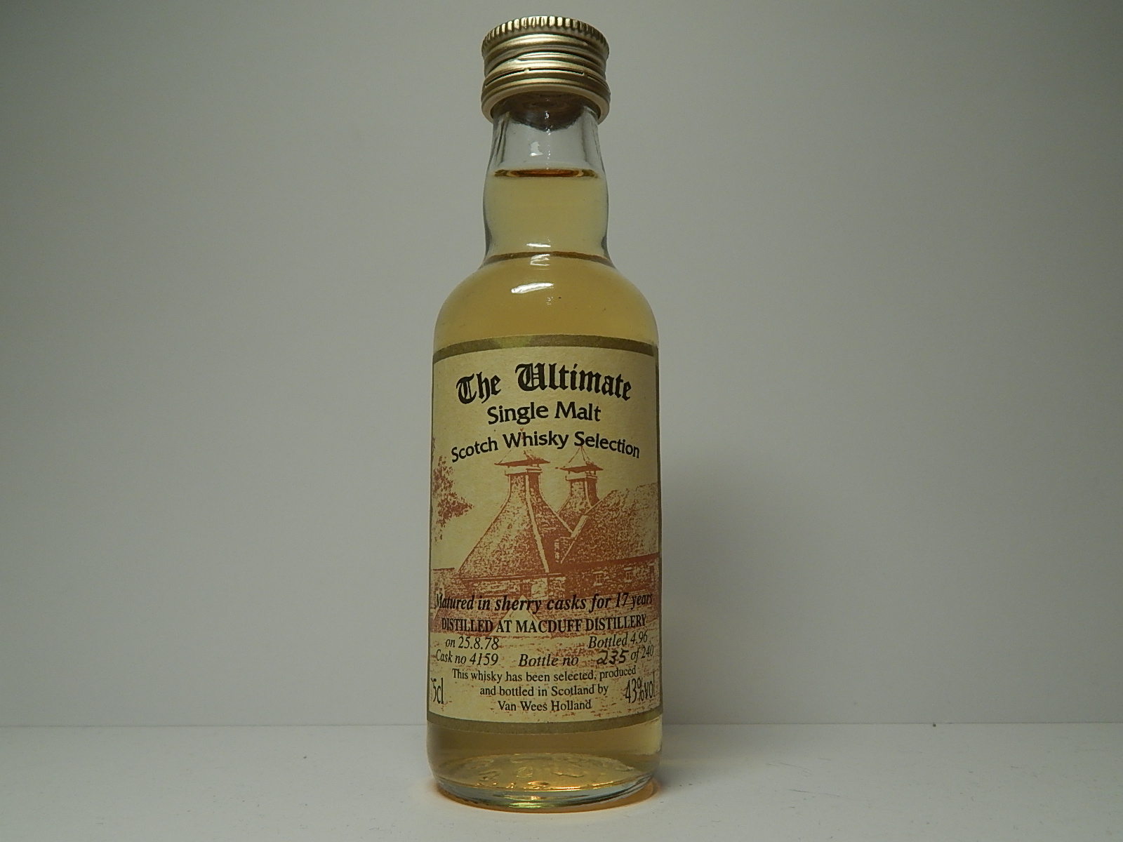 SMSWS 17yo 1978-1996 "Ultimate" 5cl 43%vol