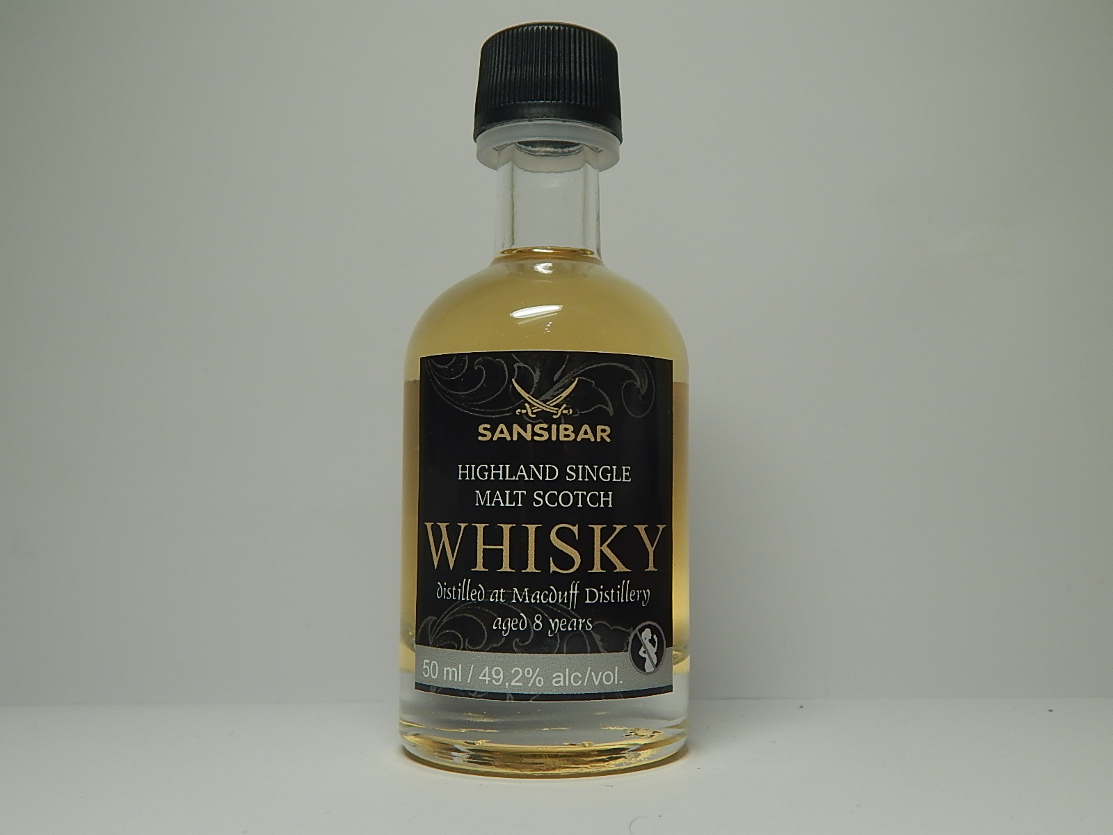 HSMSW 8yo "Sansibar Whisky" 50ml 49,2%alc/vol.