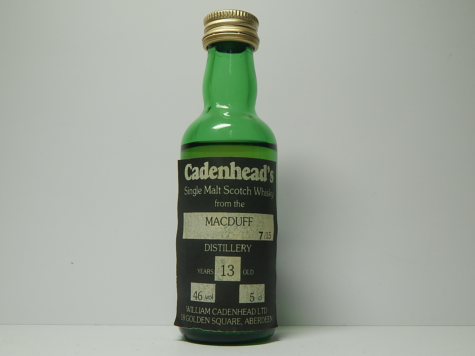 SMSW 13yo "Cadenhead´s" 5cl 46vol