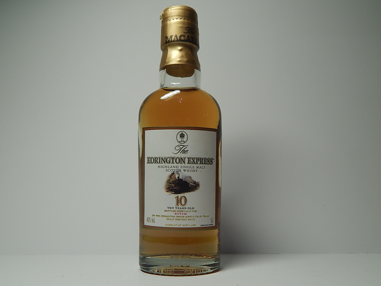 EDRINGTON EXPRESS HSMSW 10yo 5cl 40%Vol.