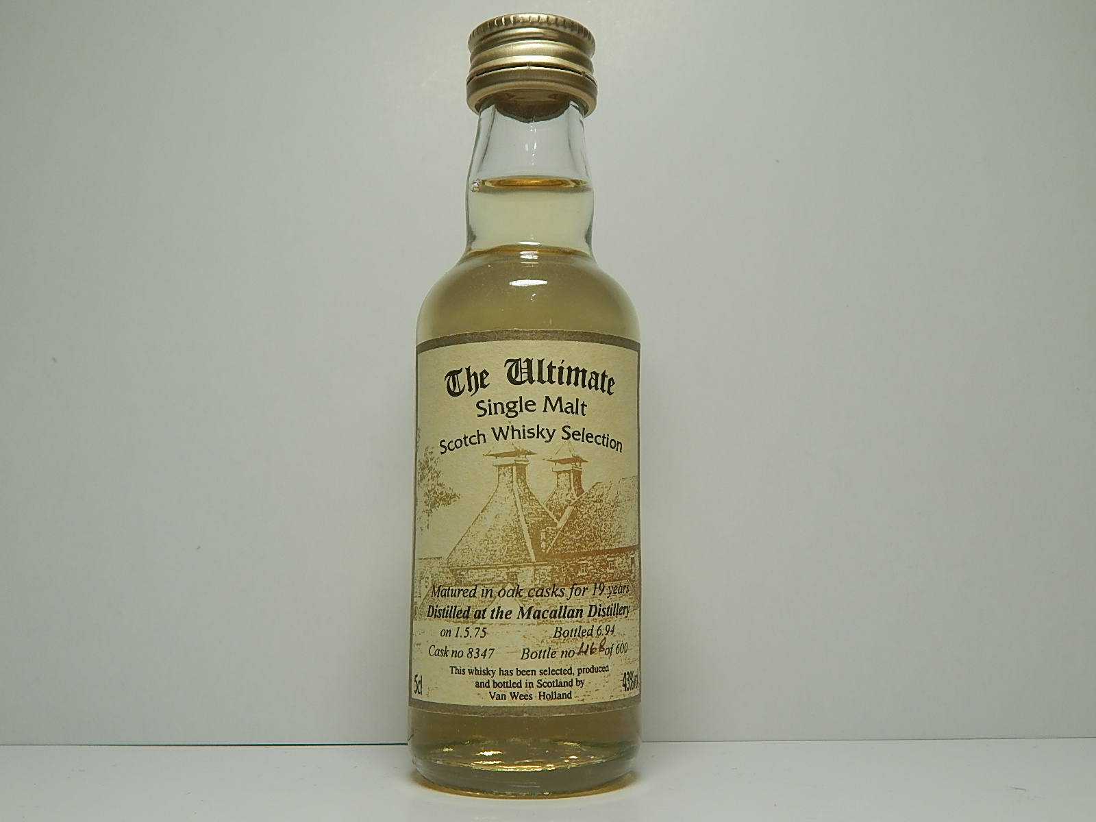 SMSWS 19yo 1975-1994 "Ultimate" 5cl 43%vol 468/600