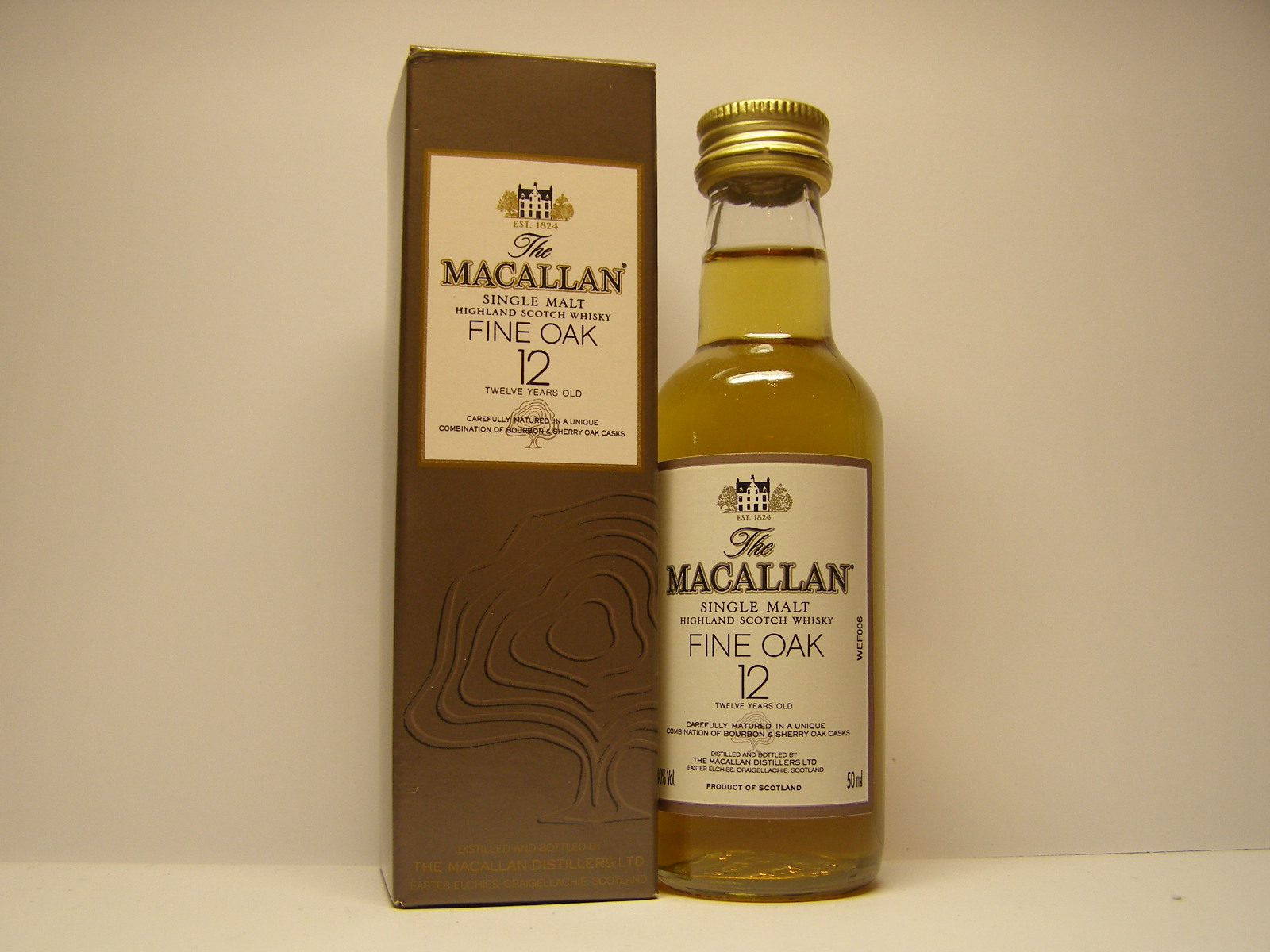 Fine Oak SMHSW 12yo 50ml 40%Vol.