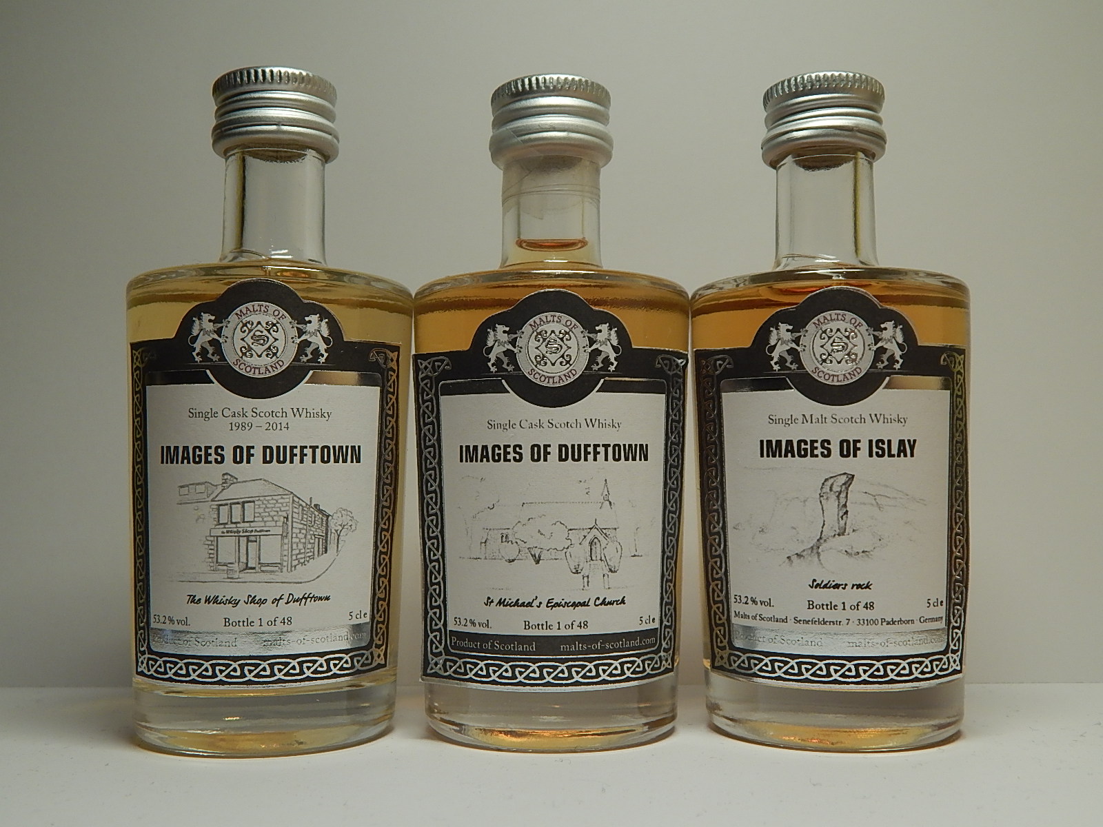 IMAGE OF DUFFTOWN - IMAGES OF ISLAY "Malts of Scotland"