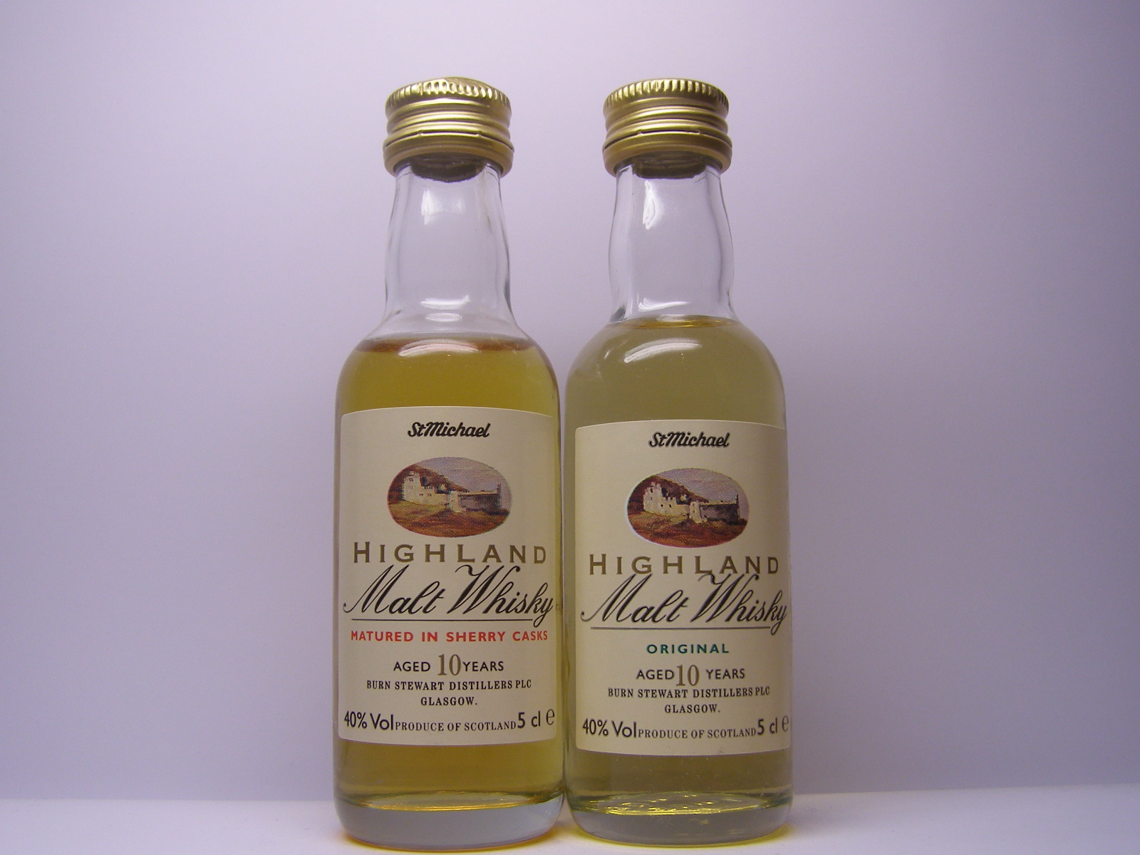 St.Michael Sherry Cask HMW 10yo , Original HMW 10yo 