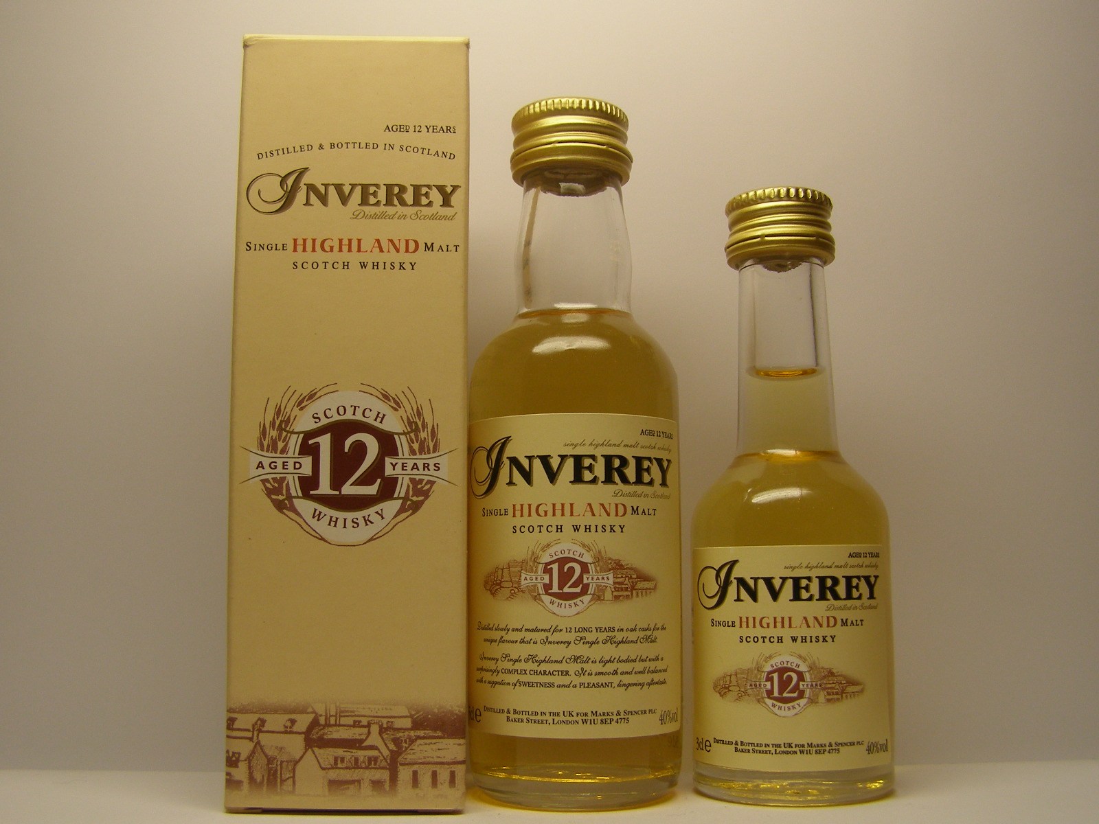 Inverey SHMSW 12yo , SHMSW 12yo