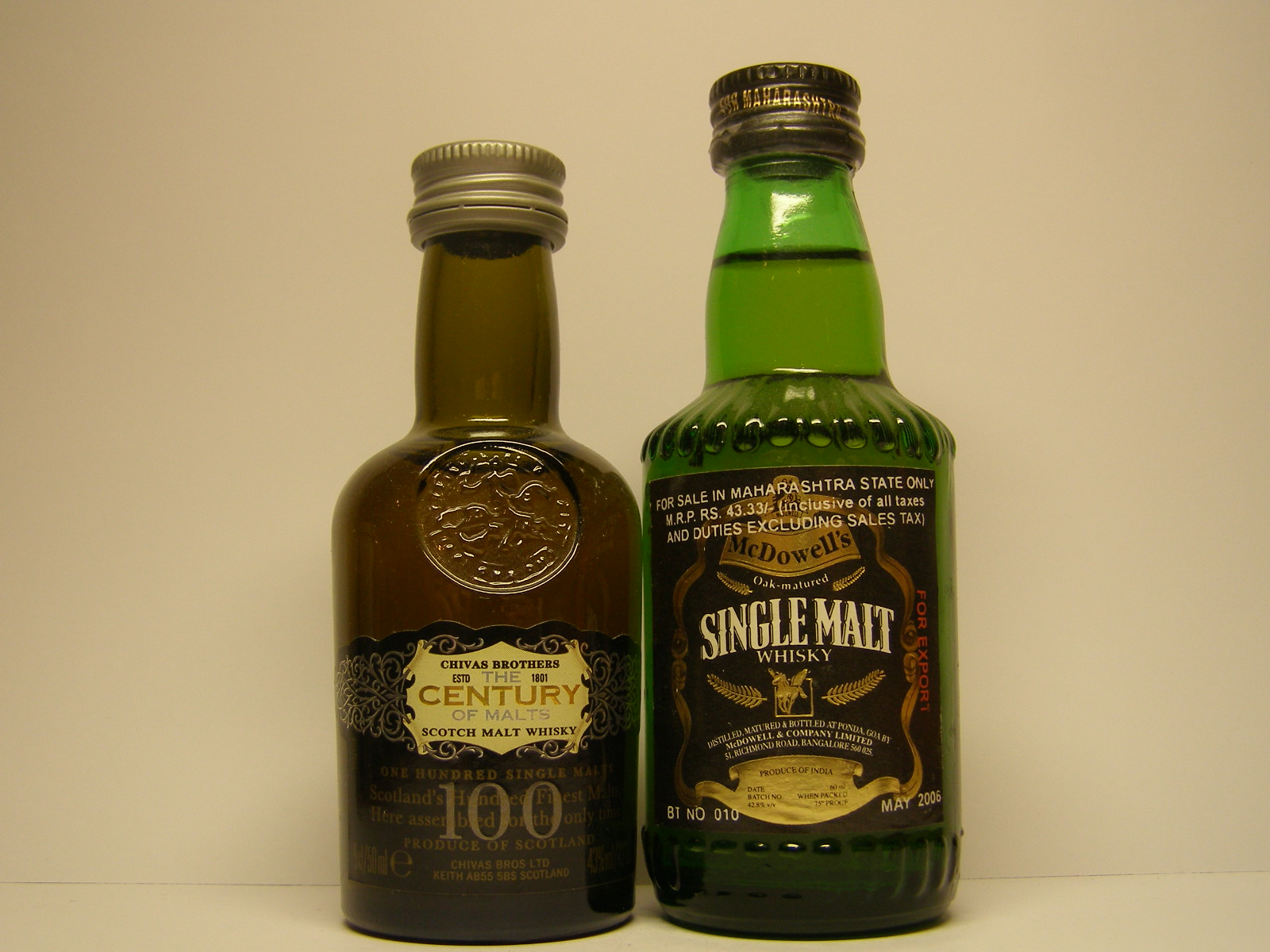 Century of Malt 100 SMSW , McDowell´s SMW