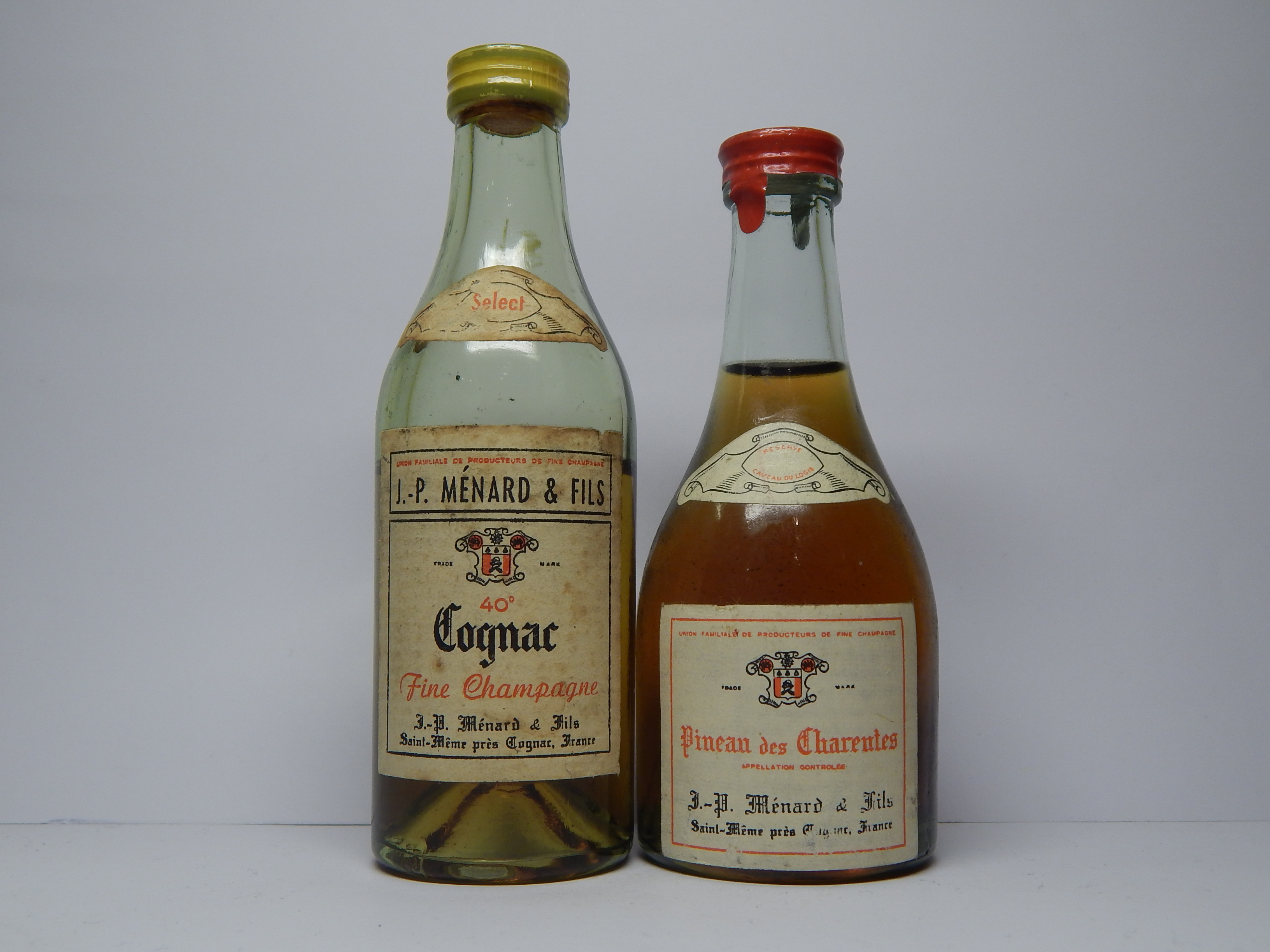 MENARD & FILS Fine Champagne Cognac - Pineau des Charentes