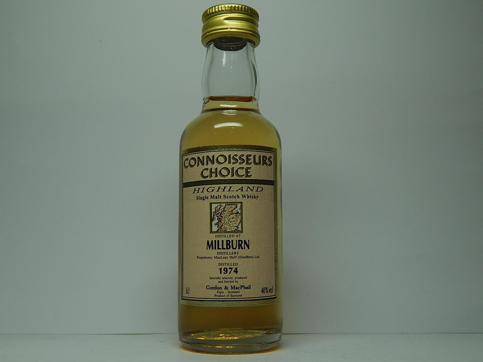 HSMSW 1974 "Connoisseurs Choice" 5cl 40%vol