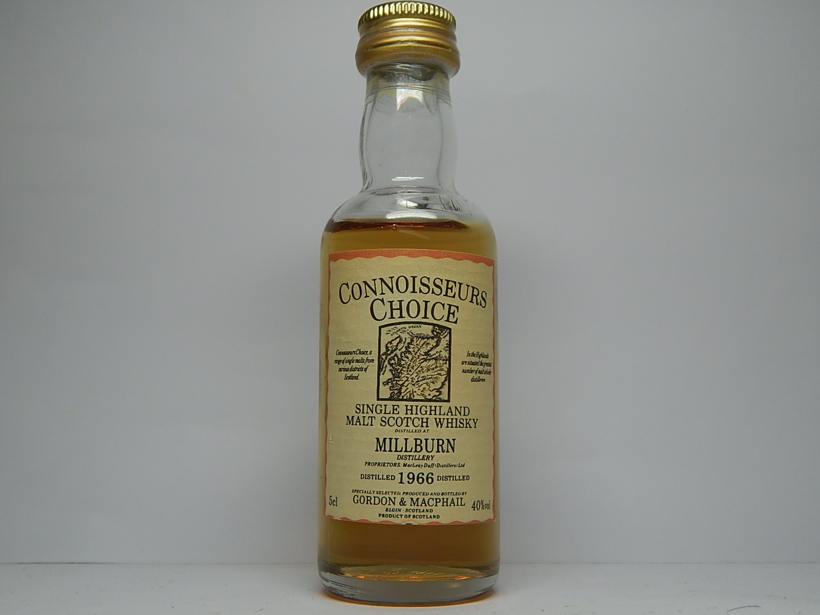 SHMSW 1966 "Connoisseurs Choice" 5cl 40%vol