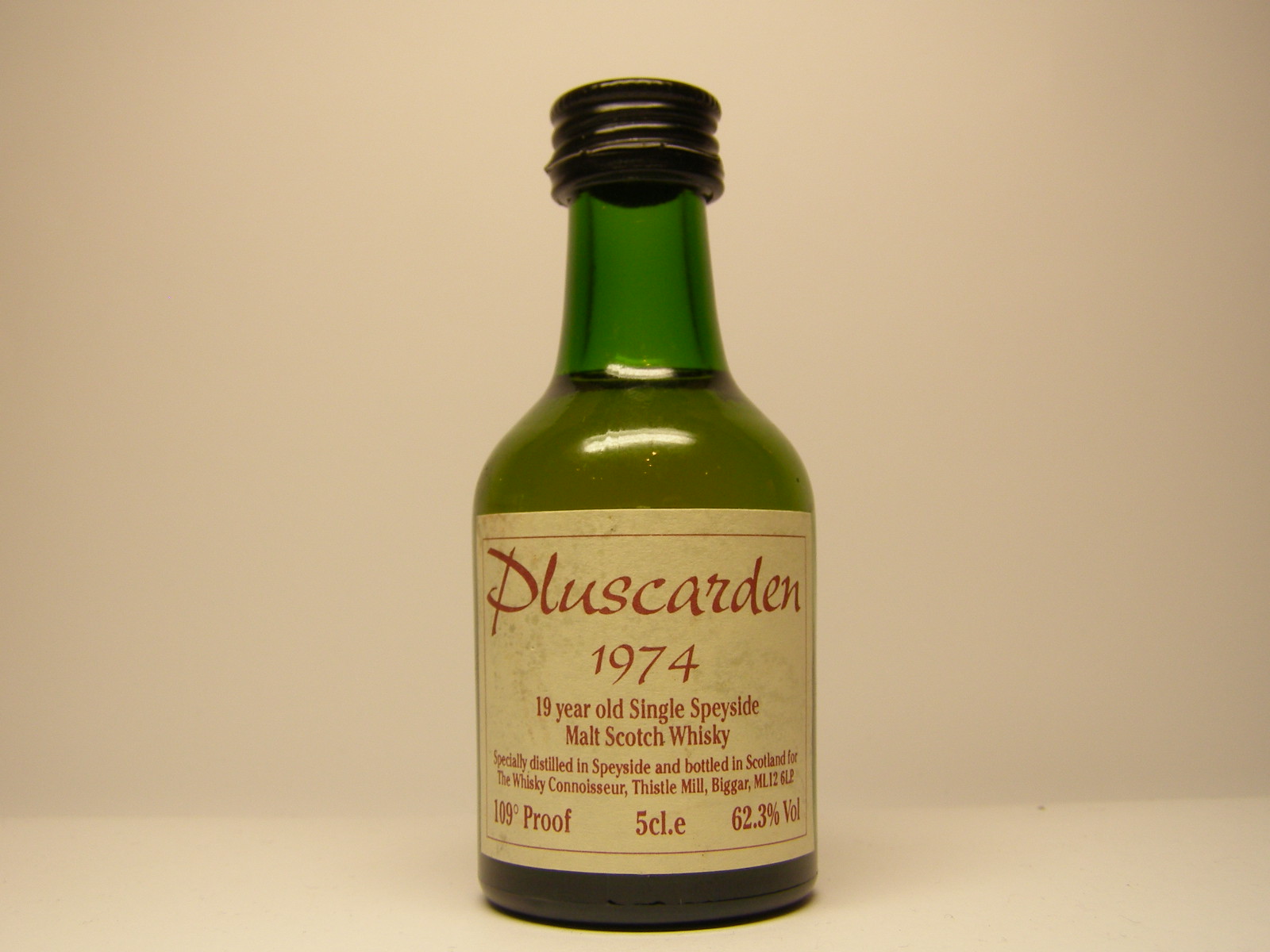 Pluscarden SSMSW 19yo 1974 5cl.e 62,3%Vol 109´Proof