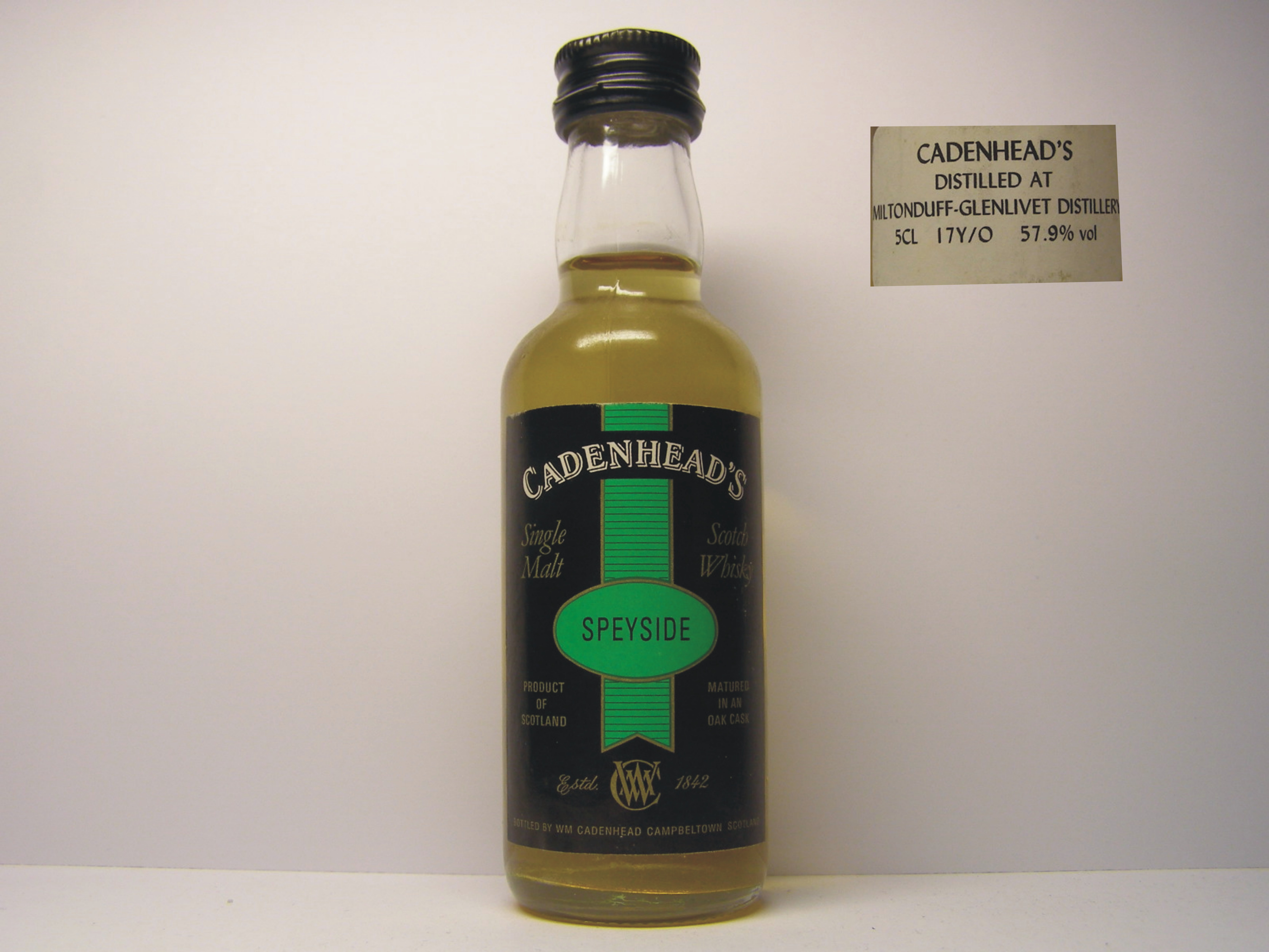 Glenlivet SSMSW 17yo "Cadenhead´s" 5Cl. 57,9%vol