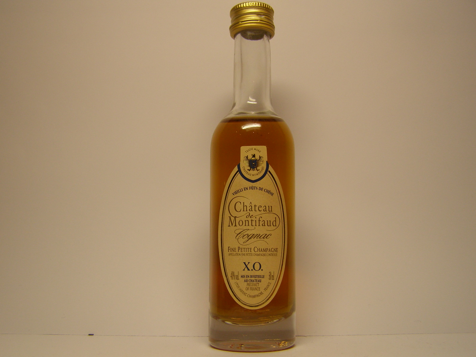 X.O. Fine Petite Champagne Cognac 