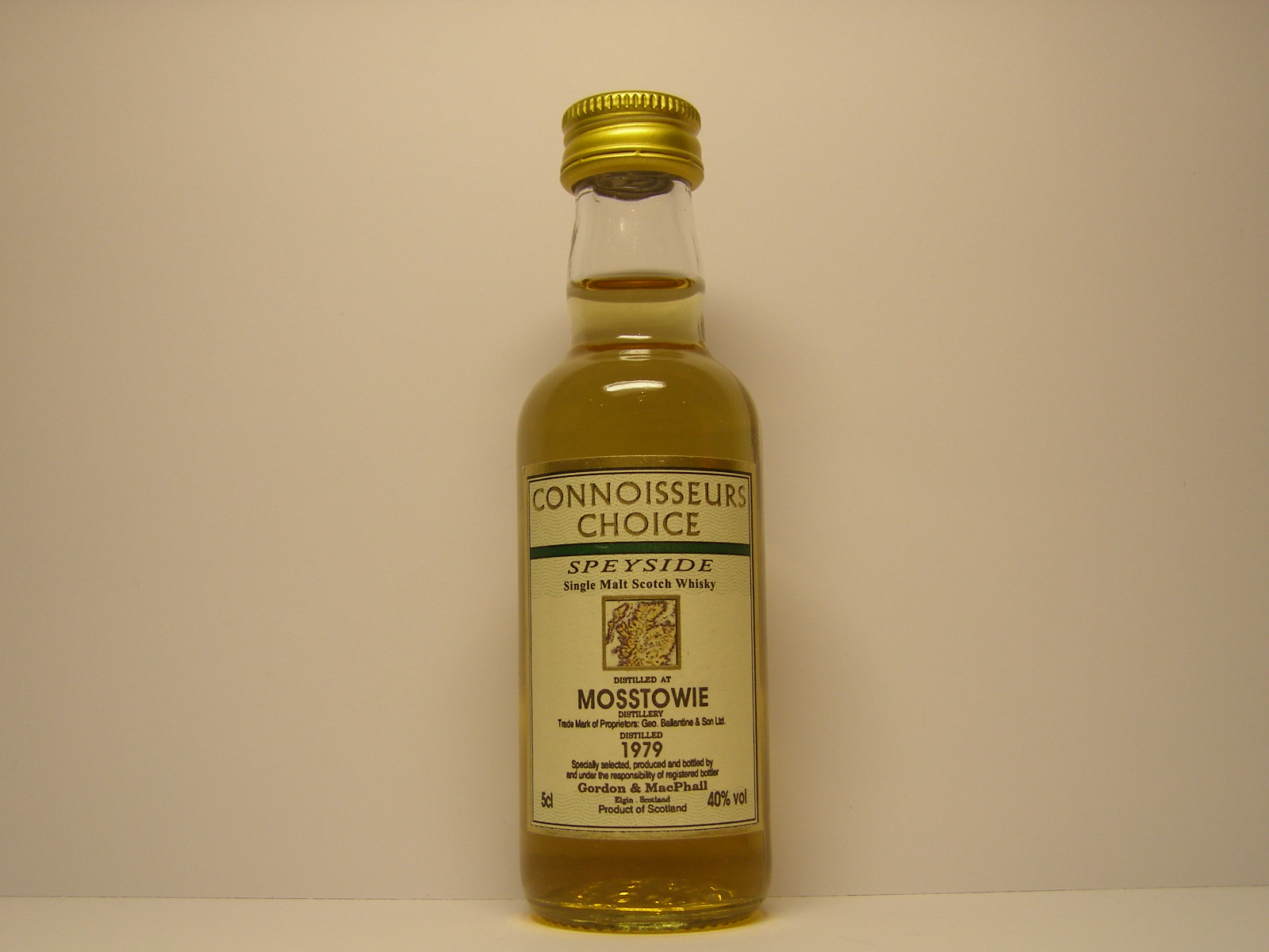 Mosstowie SSMSW 1979 "Connoisseurs Choice" 5cl 40%vol