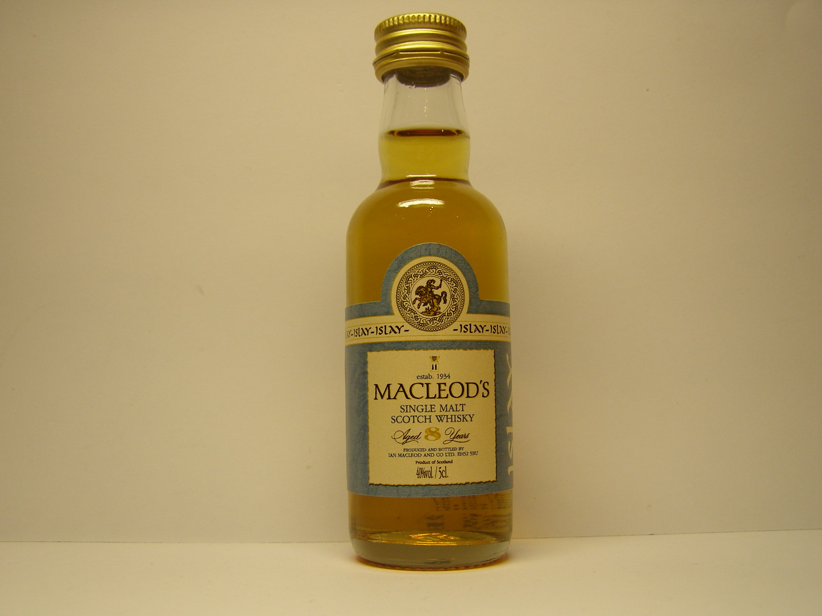 SMSW Macleod´s 8yo 5cl 40%vol