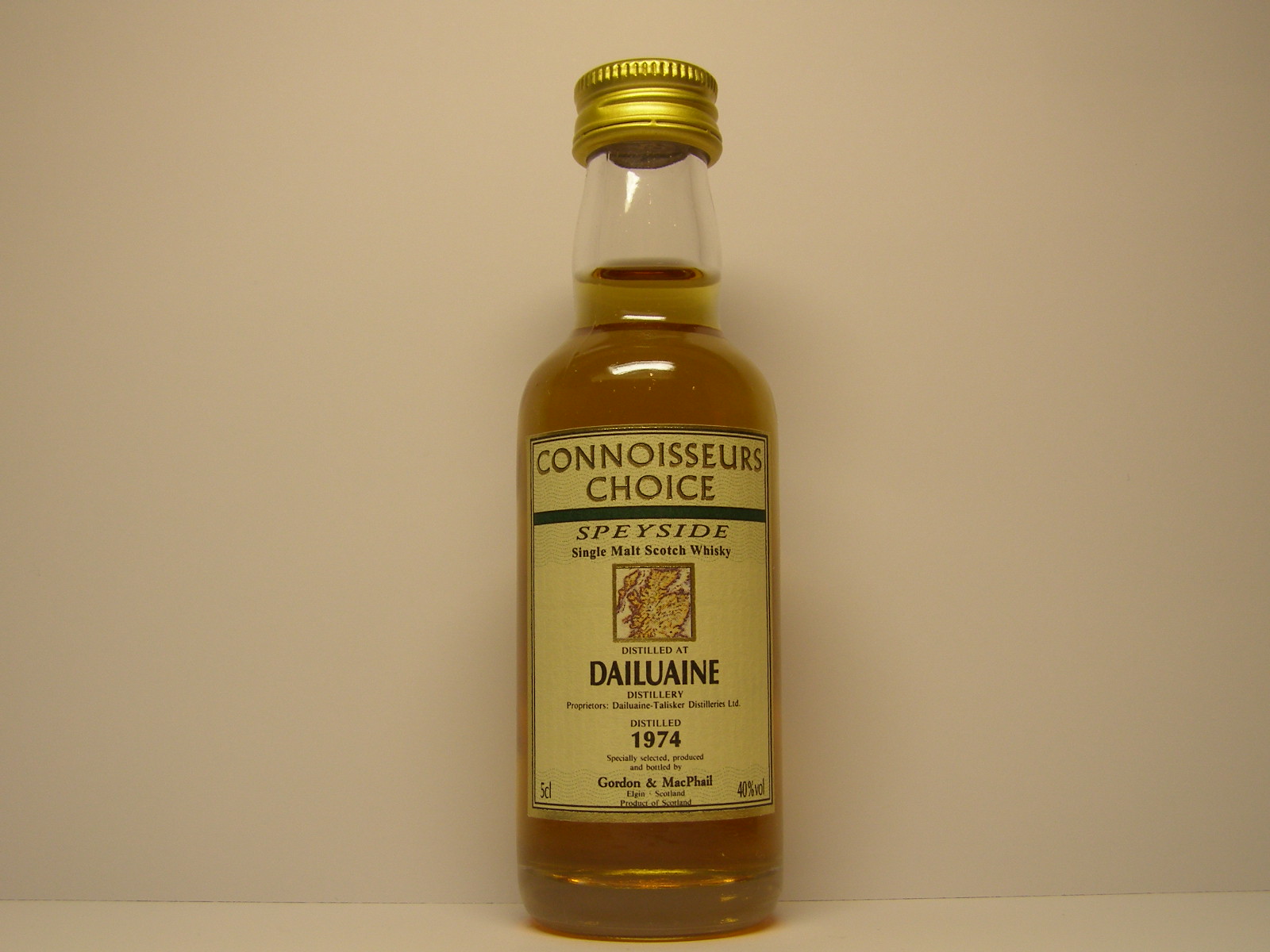 SSMSW 1974 "Connoisseurs Choice" 5cl 40%vol