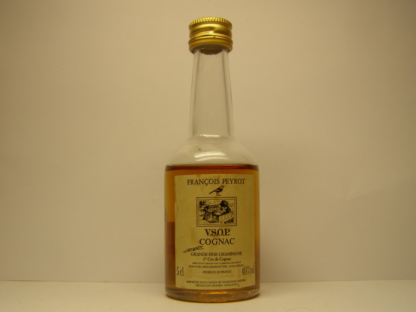 V.S.O.P. Grande Fine Champagne Cognac