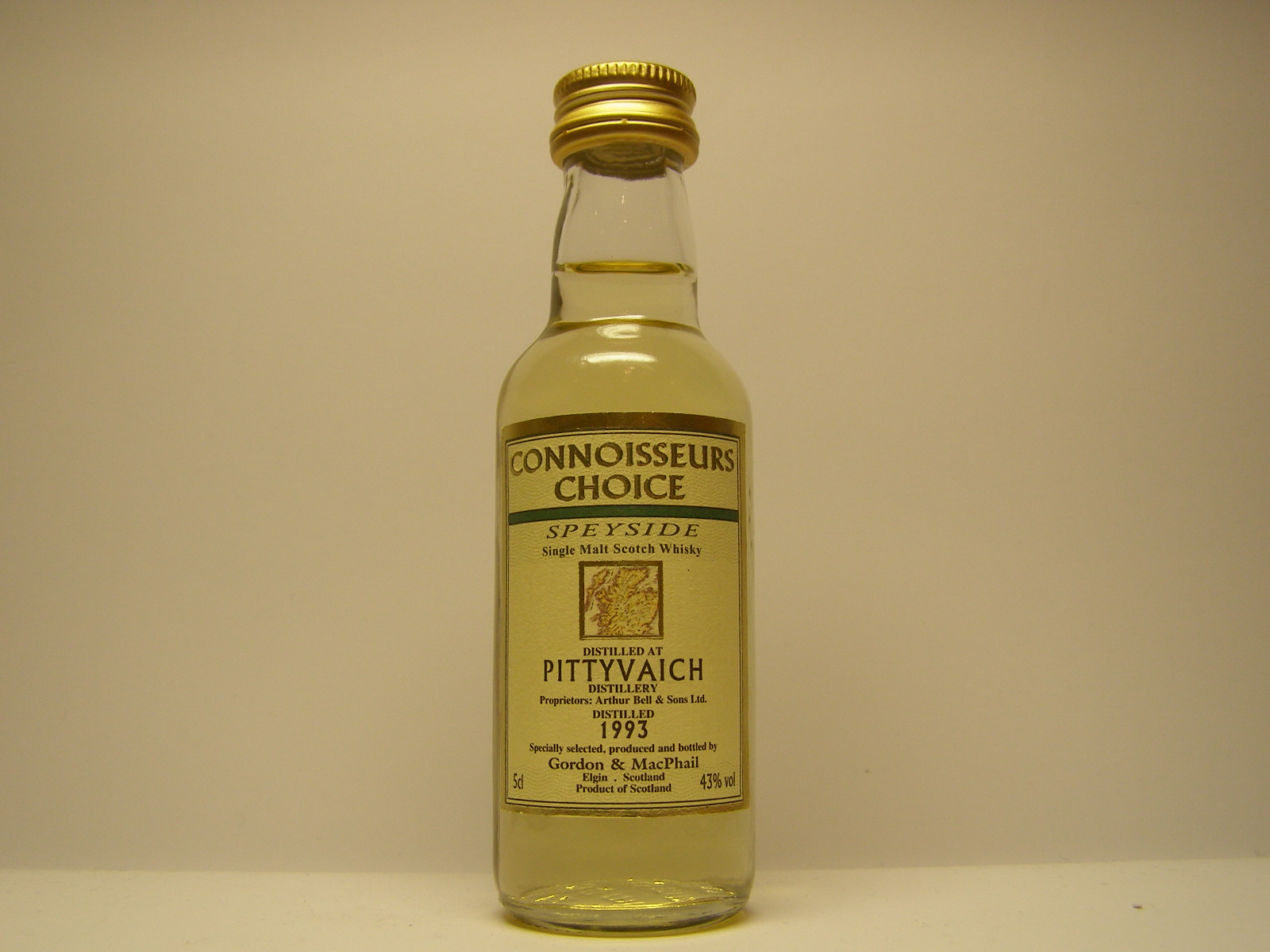 SSMSW 1993 "Connoisseurs Choice" 5cl 43%vol