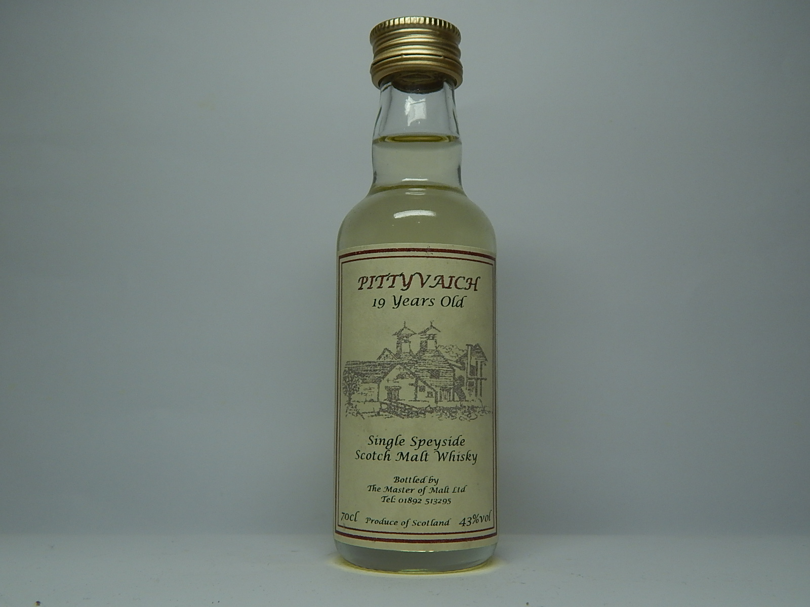 SSSMW 19yo "Master of Malt" 5cl 43%vol