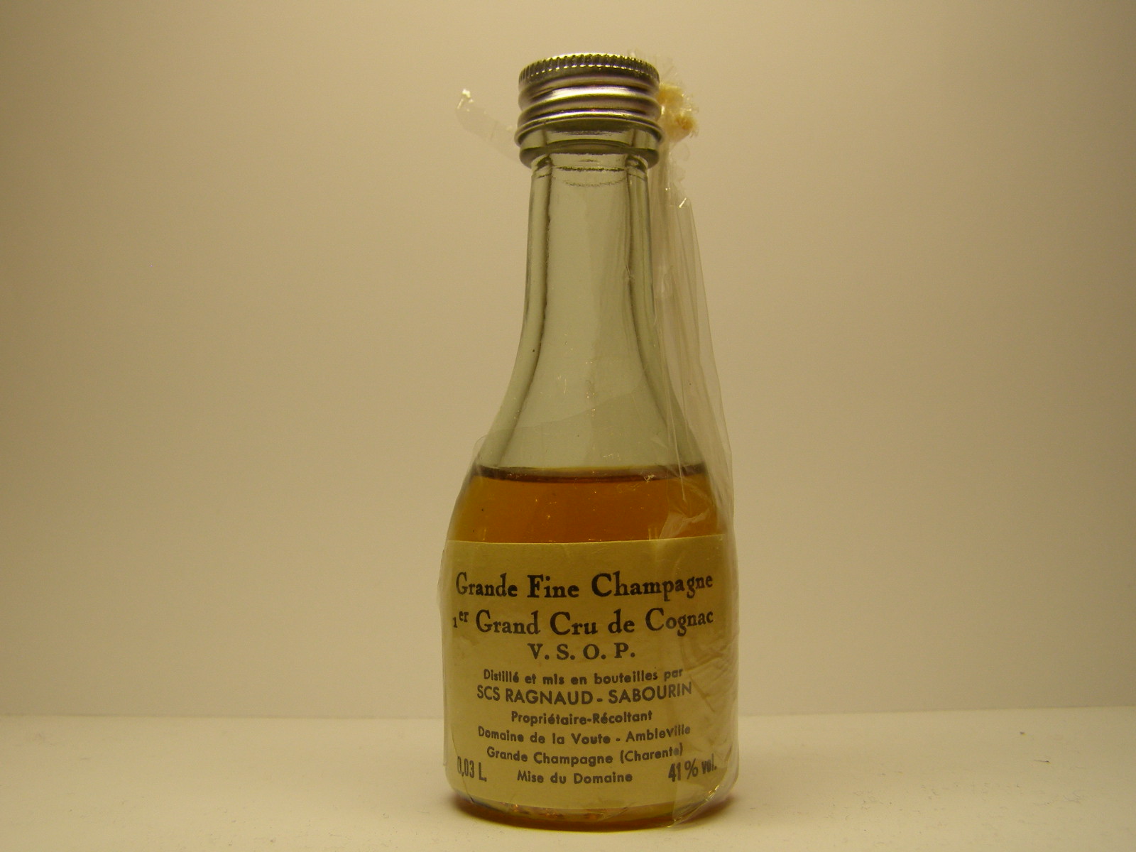 V.S.O.P. Grande Fine Champagne Cognac