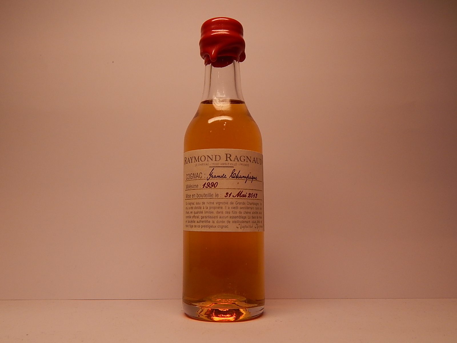 1990 Grande Champagne Cognac