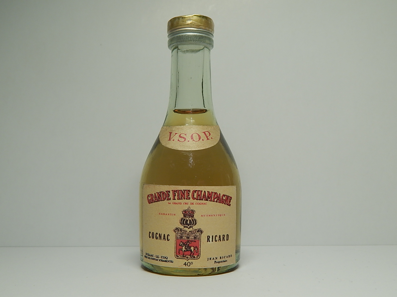 RICARD VSOP Grande Fine Champagne Cognac