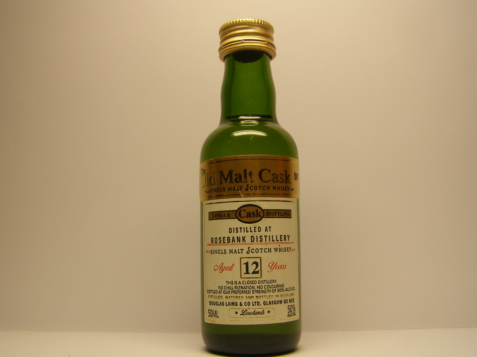 LSMSW 12yo "Old Malt Cask" 50ML 50%ALC/VOL