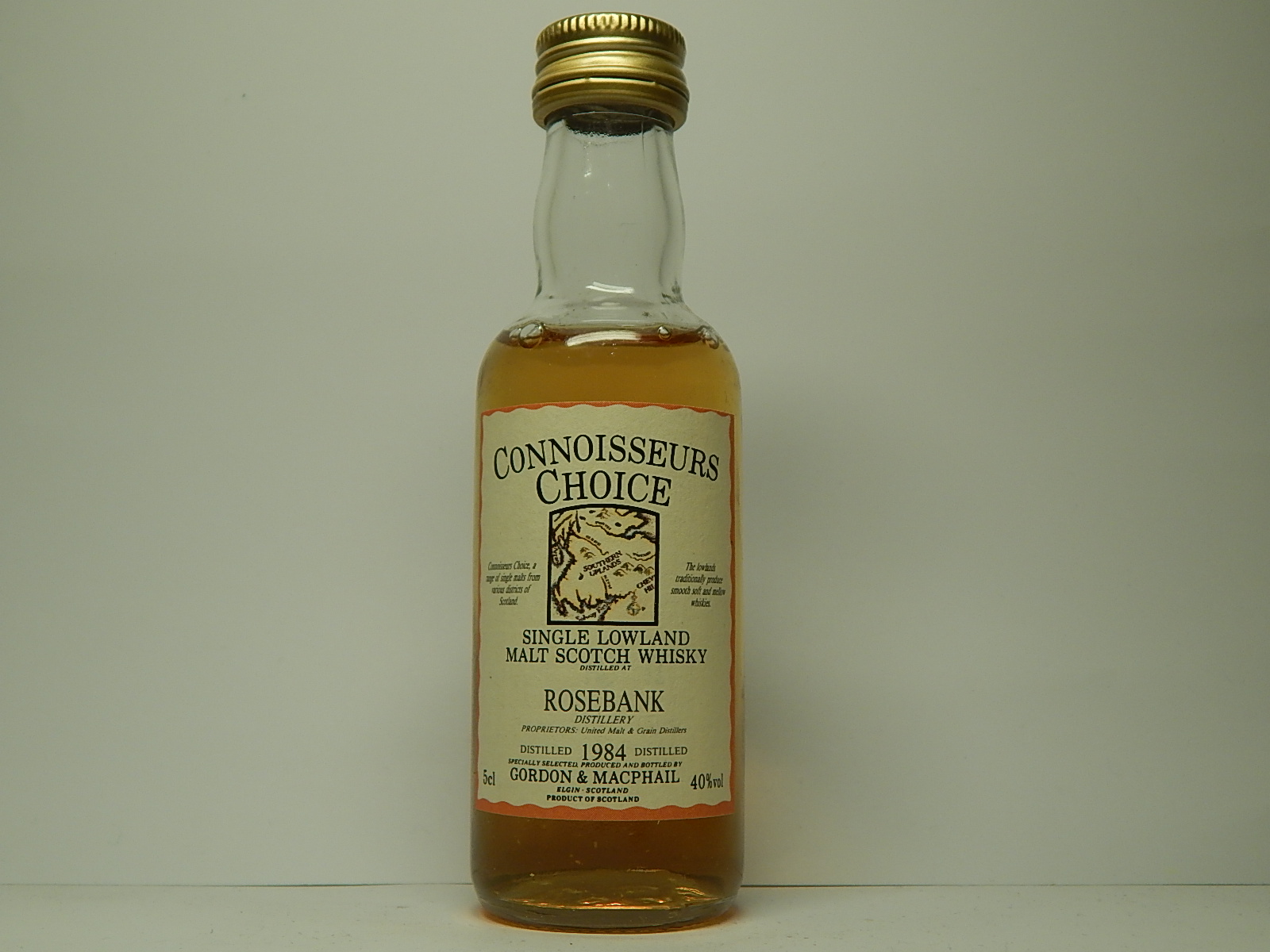 SLMSW 1984 "Connoisseurs Choice" 5cl 40%vol