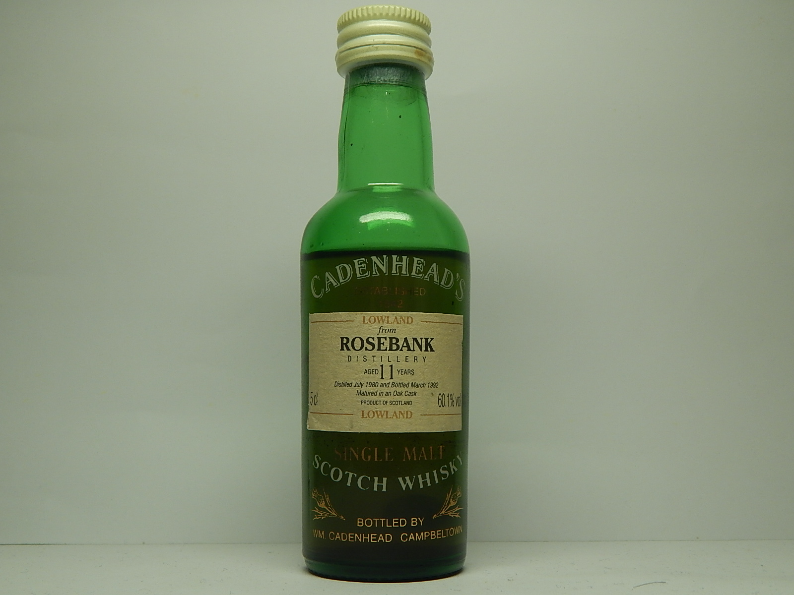 LSMSW 11yo 1980-1992 "Cadenhead´s" 5cl 60,1%vol