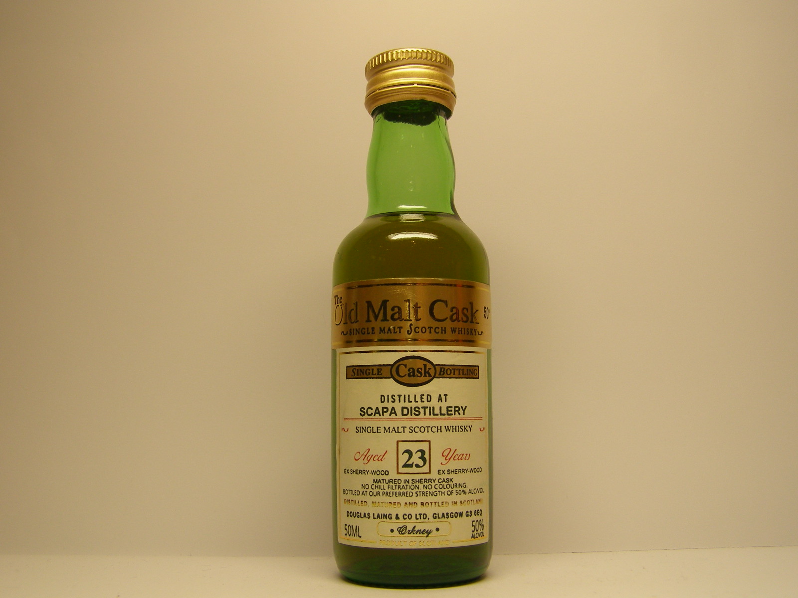 OSMSW 23yo "Old Malt Cask" 50ML 50%ALC/VOL