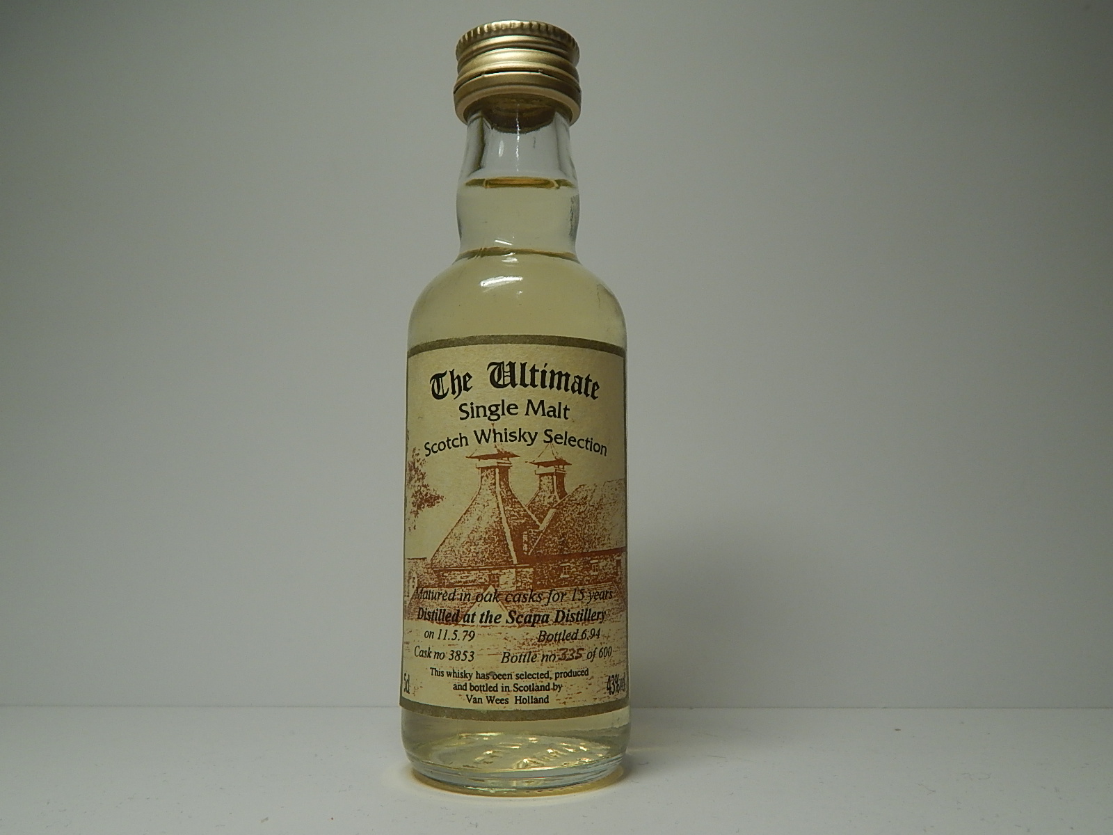 SMSWS 15yo 1979-1994 "Ultimate" 5cl 43%vol