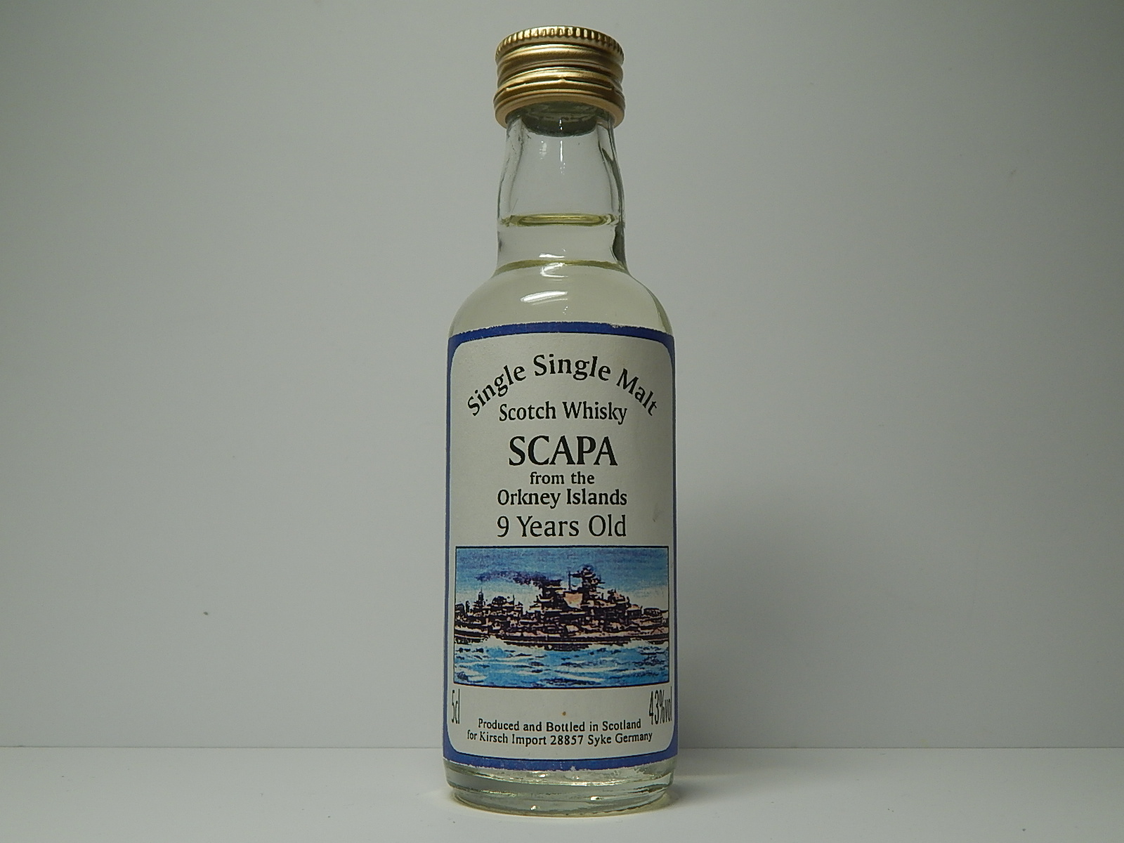 SSMSW Orkney Island 9yo "Kirsch Import" 5cl 43%vol