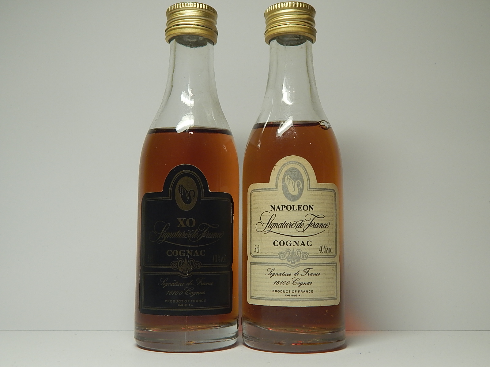 SIGNATURE DE FRANCE XO - Napoleon Cognac.