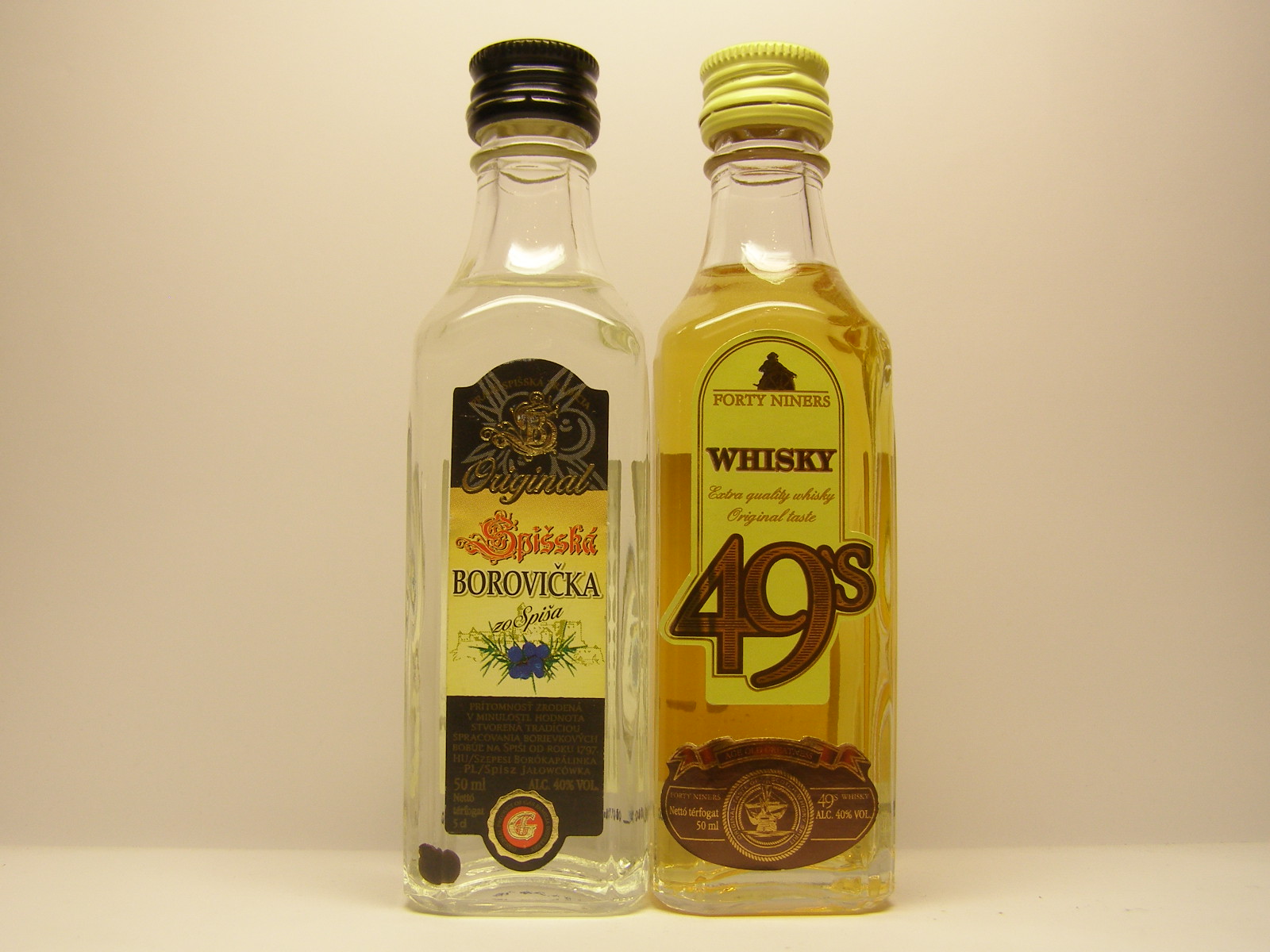 GAS FAMÍLIA Spišská Borovička - 49´s Whisky