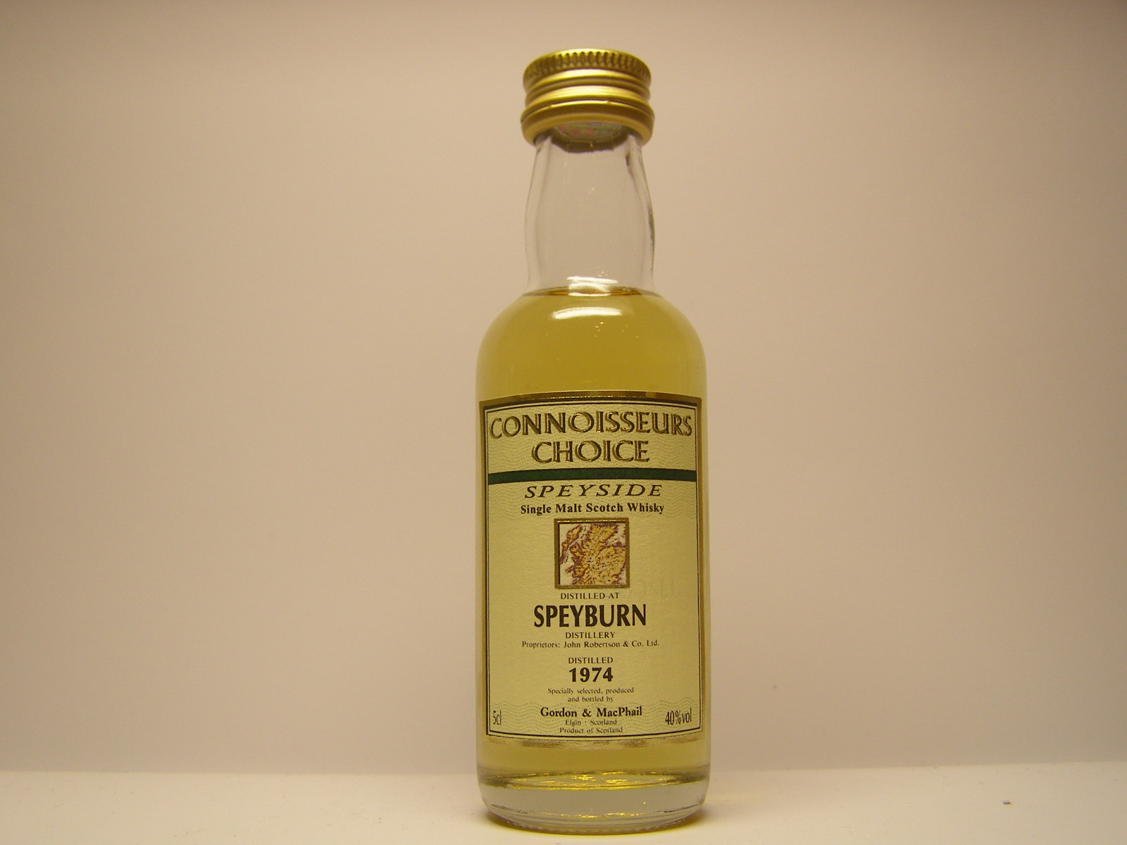 SSMSW 1974 "Connoisseurs Choice" 5cl 40%vol 