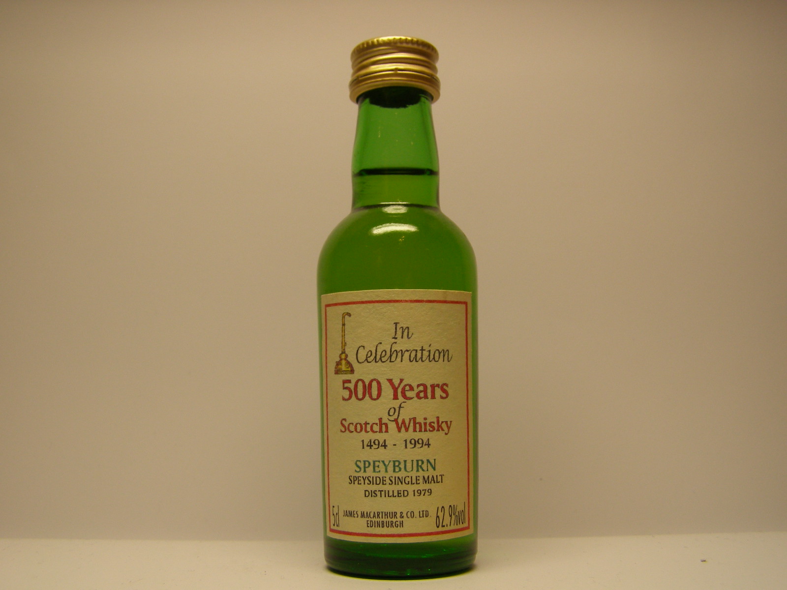 SSM 1979 "James MacArthur´s" 5cl 62,9%vol