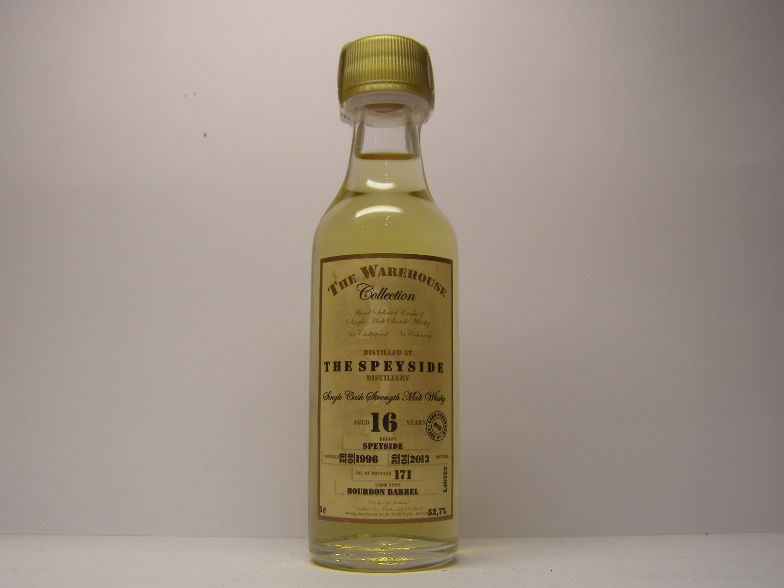 SCSMW 16yo 1996-2013 "The Warehouse Collection" 5cl 52,7%