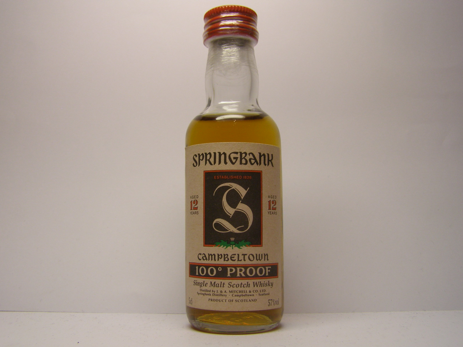 CSMSW 12yo 5cl 100´PROOF 57%vol