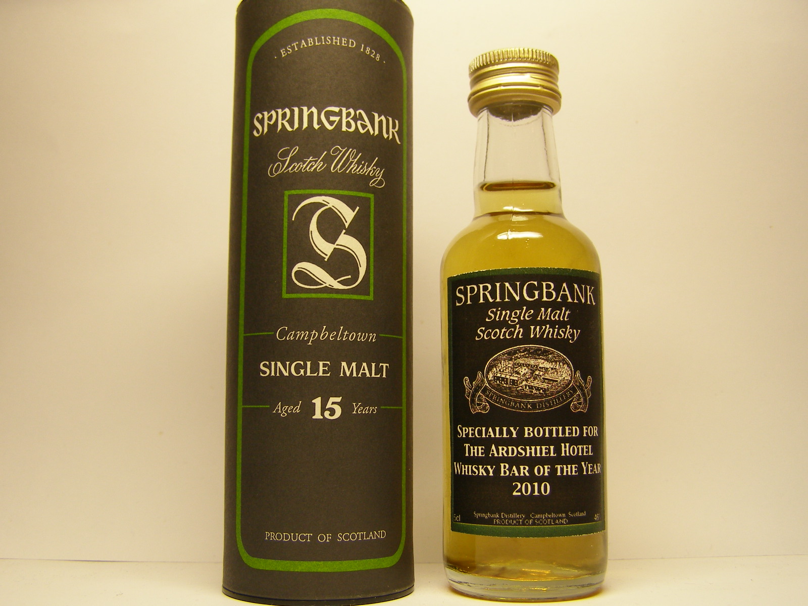 ARDSHIEL HOTEL 2010 SMSW 15yo 5cl 46%