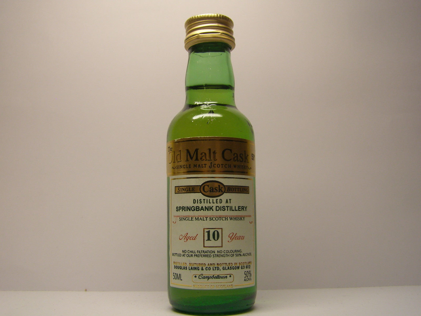 CSMSW 10yo "Old Malt Cask" 50ML 50%ALC/VOL