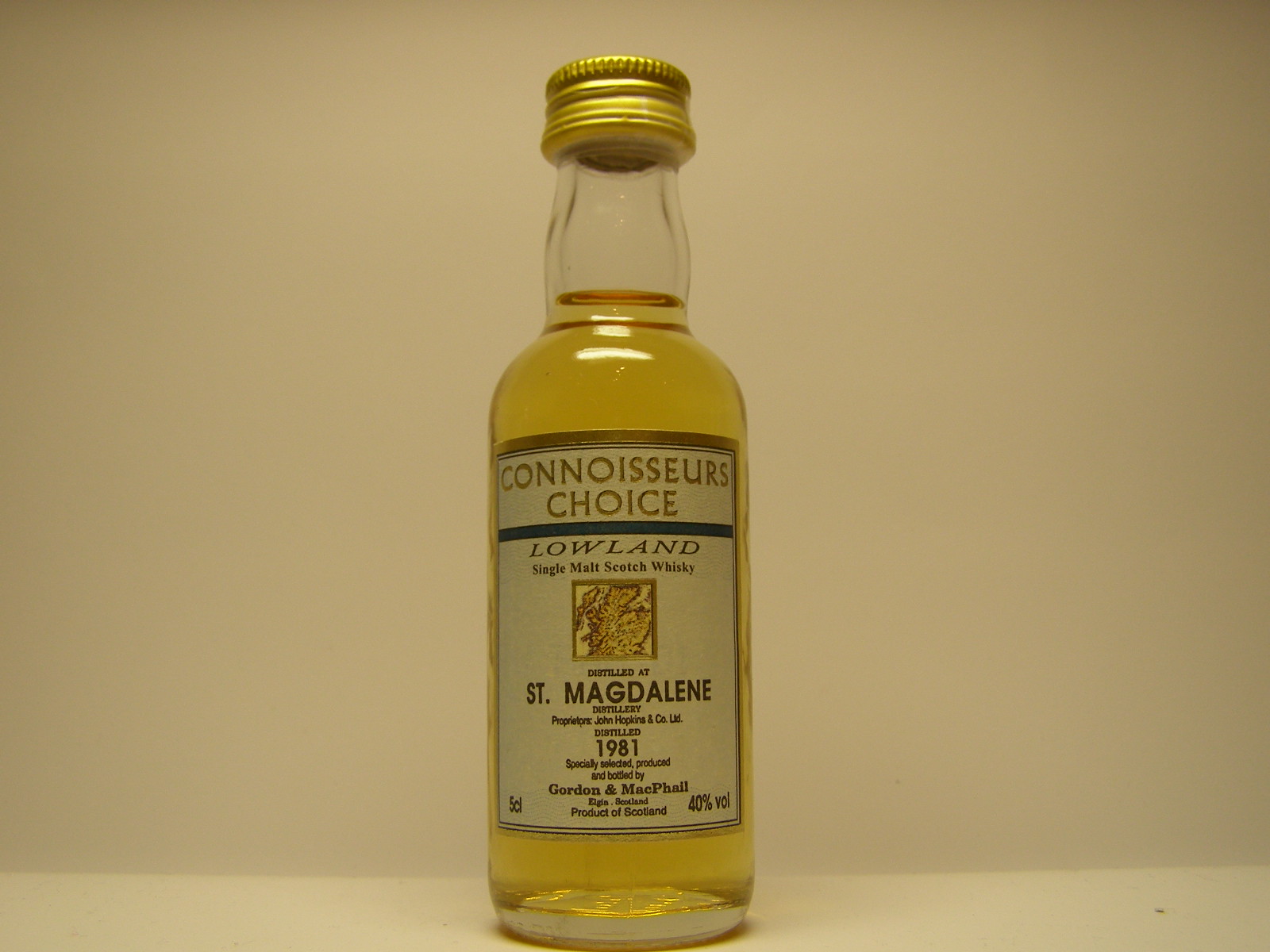 LSMSW 1981 "Connoisseurs Choice" 5cl 40%vol