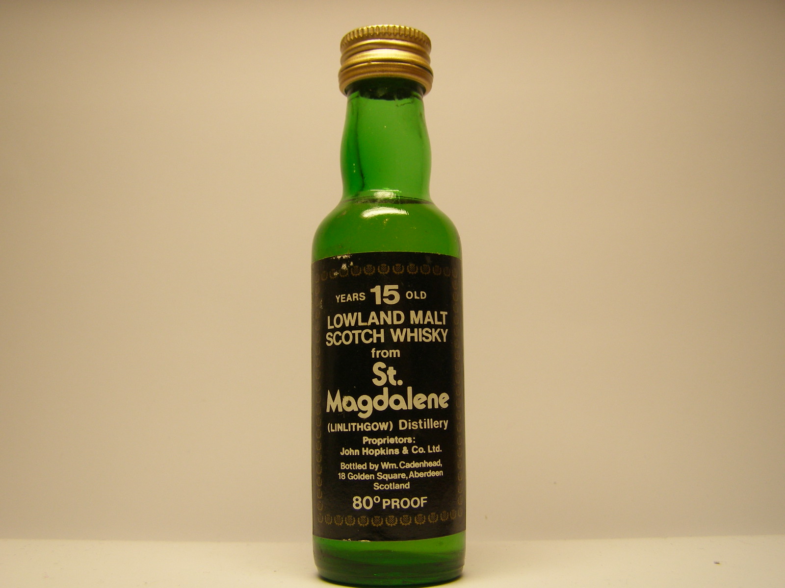 LMSW 15yo "Cadenhead´s" 80´PROOF