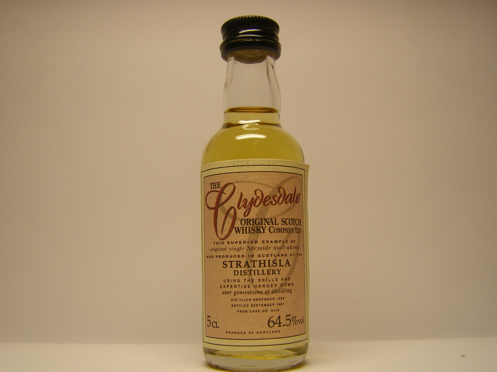 SSMW 1989-1997 "Clydesdale" 5CL 64,5%vol