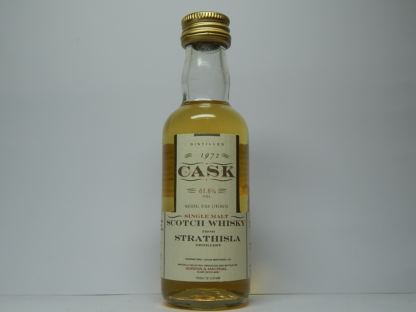 SMSW 22yo 1972-1995 "G&M Cask" 5cl 61,8%VOL