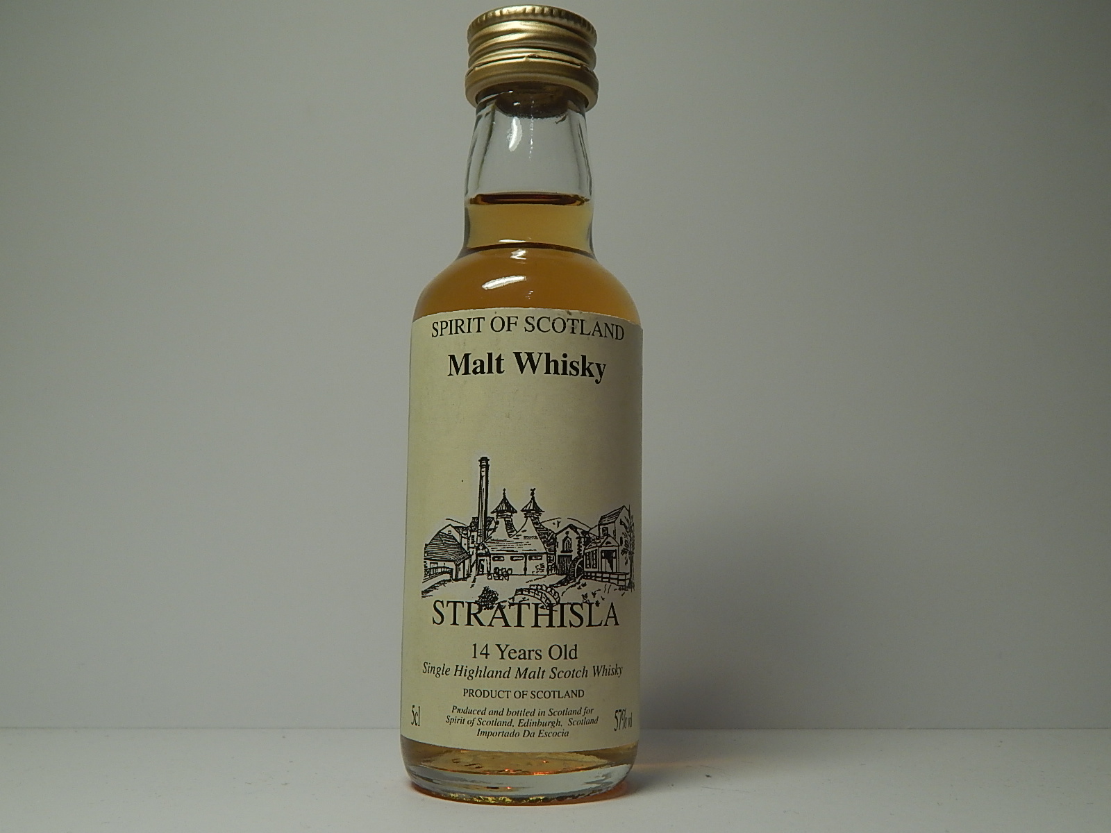 SHMSW 14yo "Spirit of Scotland" 5cl 57%vol