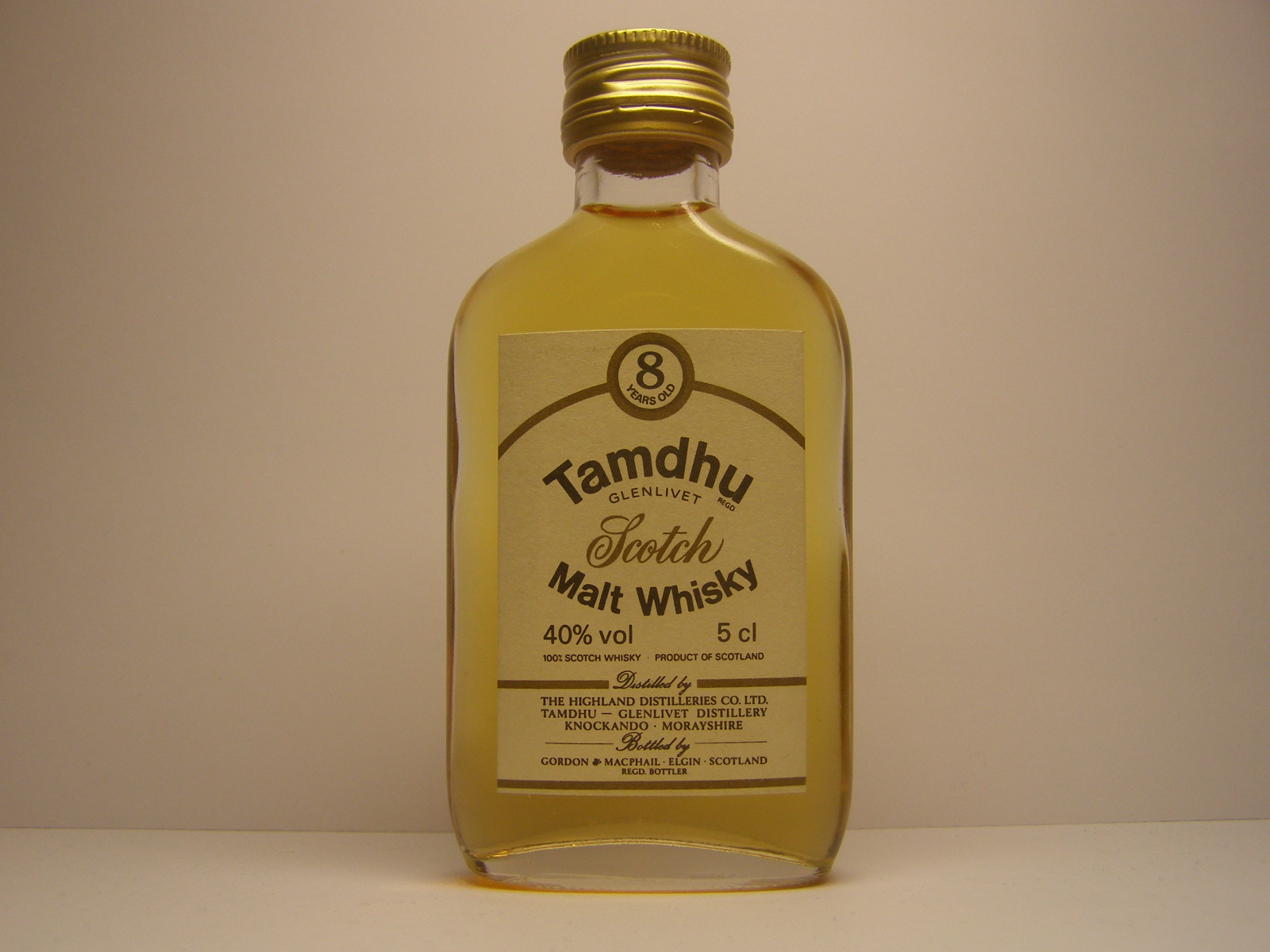 SMW 8yo 5cl 40%vol