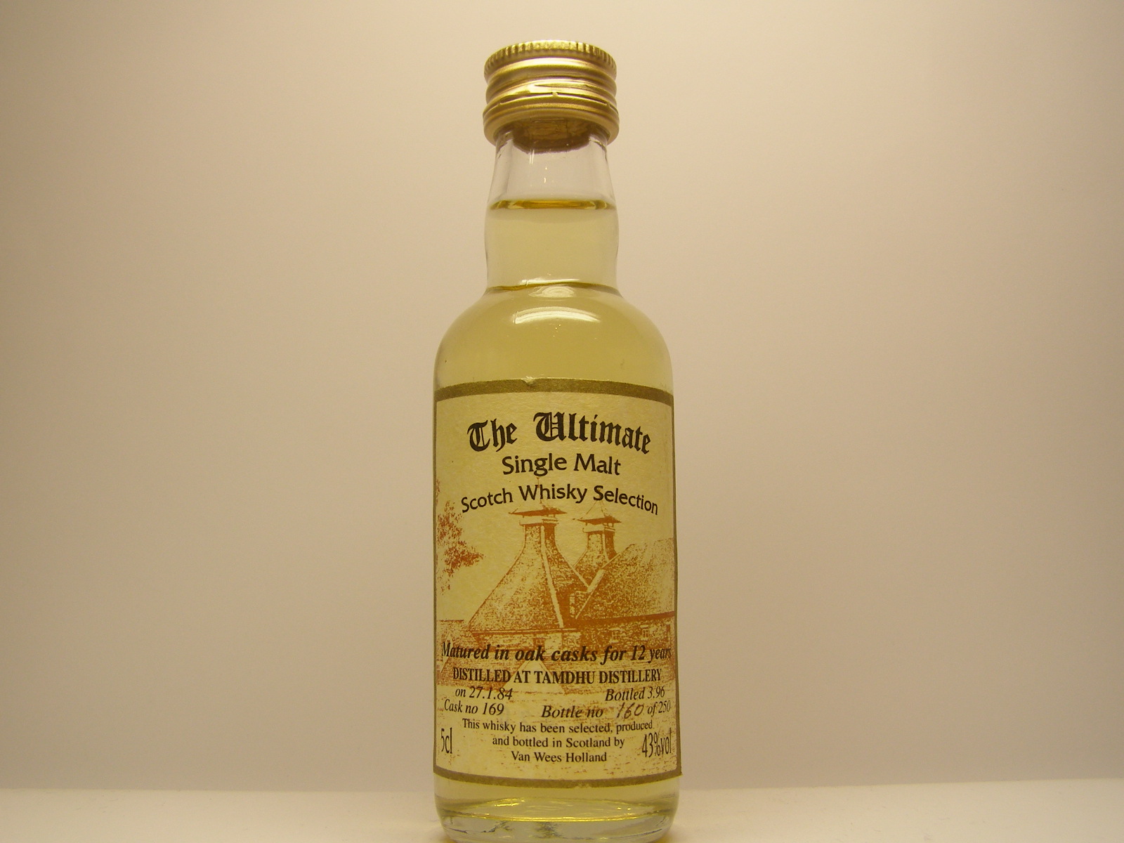 SMSW 12yo 1984-1996 "Ultimate" 5cl 43%vol