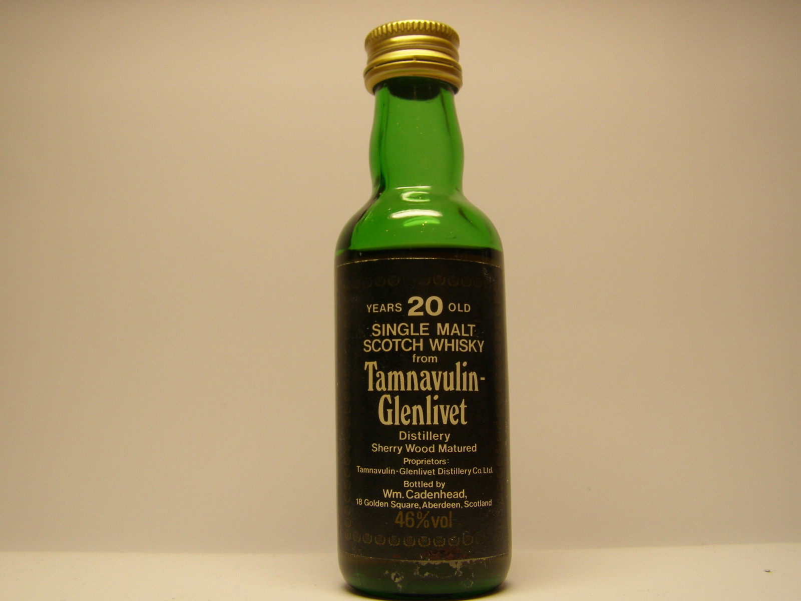 SMSW 20yo "Cadenhead´s" 46%vol